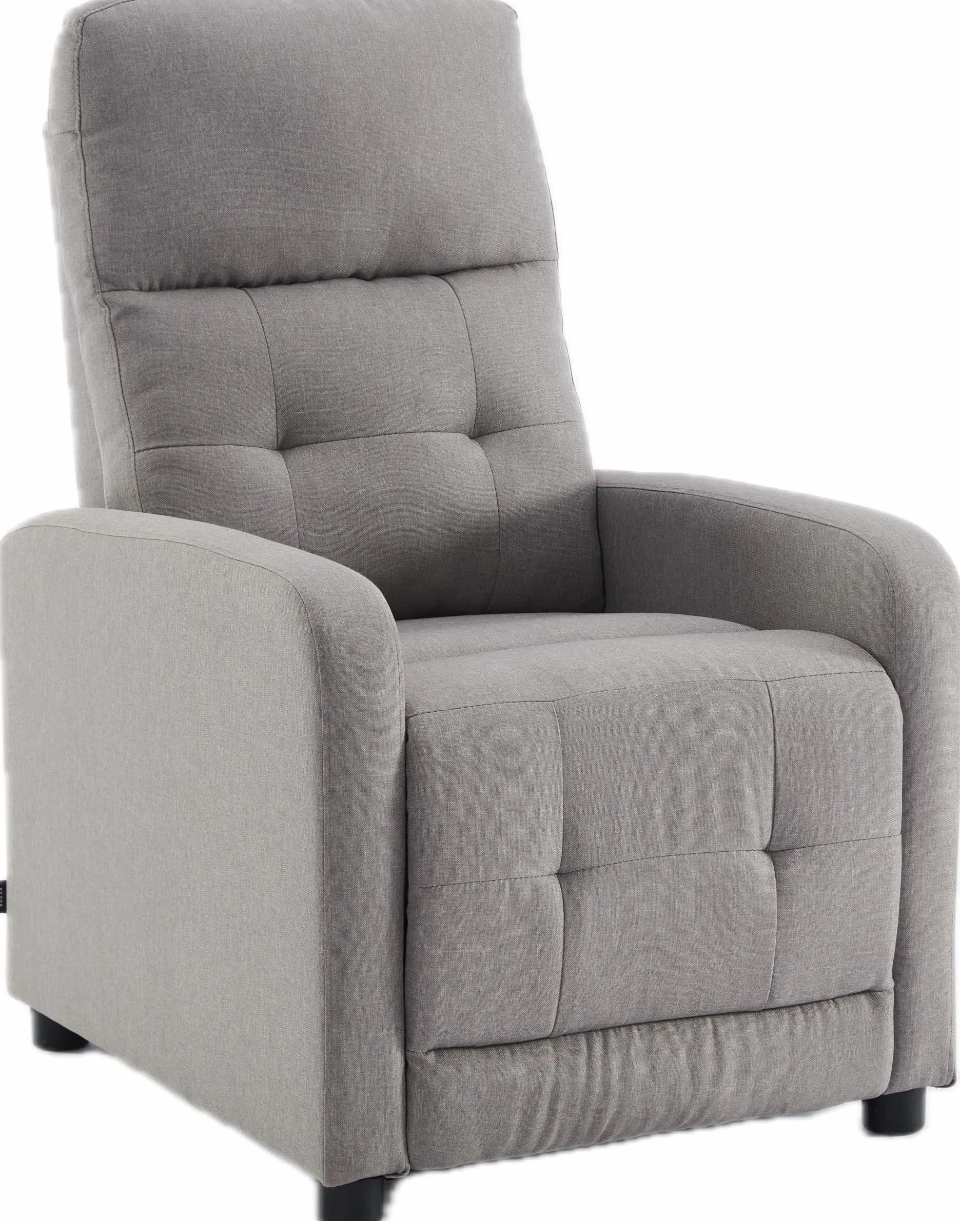 ASTAN HOGAR Sillón Relax con Reclinación Manual, Tapizado en Tela, Modelo Yum AH-AR31000TP, Taupe