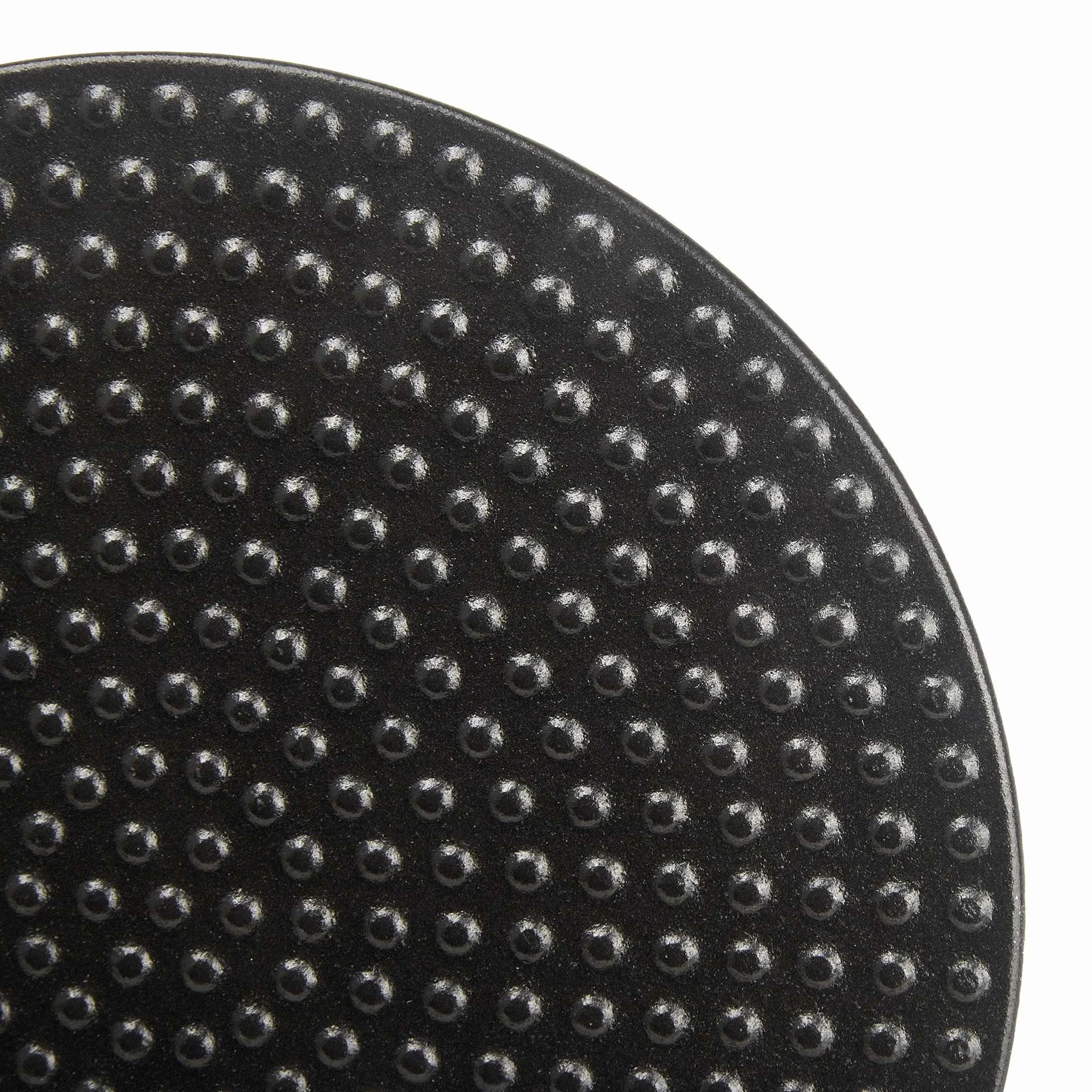 Victoria Prensa Hamburguesas Smash Burger Hierro Fundido Esmaltado 16,5cm Aplastador de Carne para Barbacoa Profesional, Mango Resistente al Calor, Libre de Tóxicos sin PTFE ni PFOA