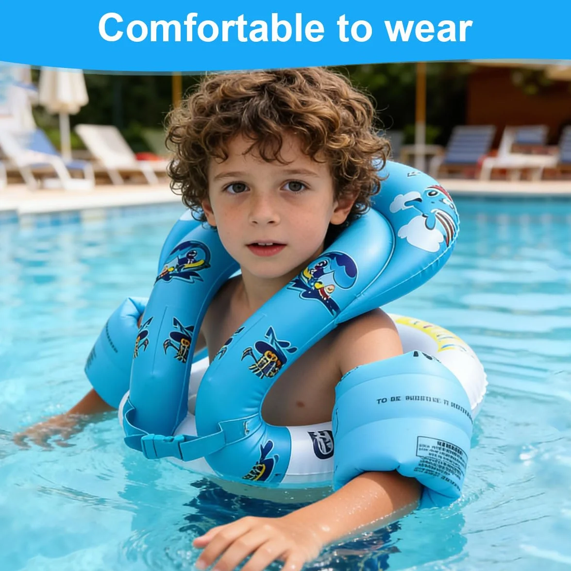 Chaleco de Natación, Chaleco de flotabilidad, Chaleco Flotador, Equipado con una Hebilla de Seguridad Ajustable, para la natación recreativa o Playas