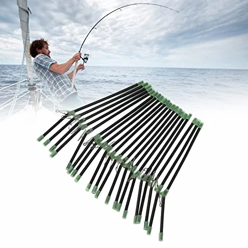 SUNGOOYUE Brazo de Alimentación 20 Piezas con Conector de Equilibrio, Accesorio de Pesca