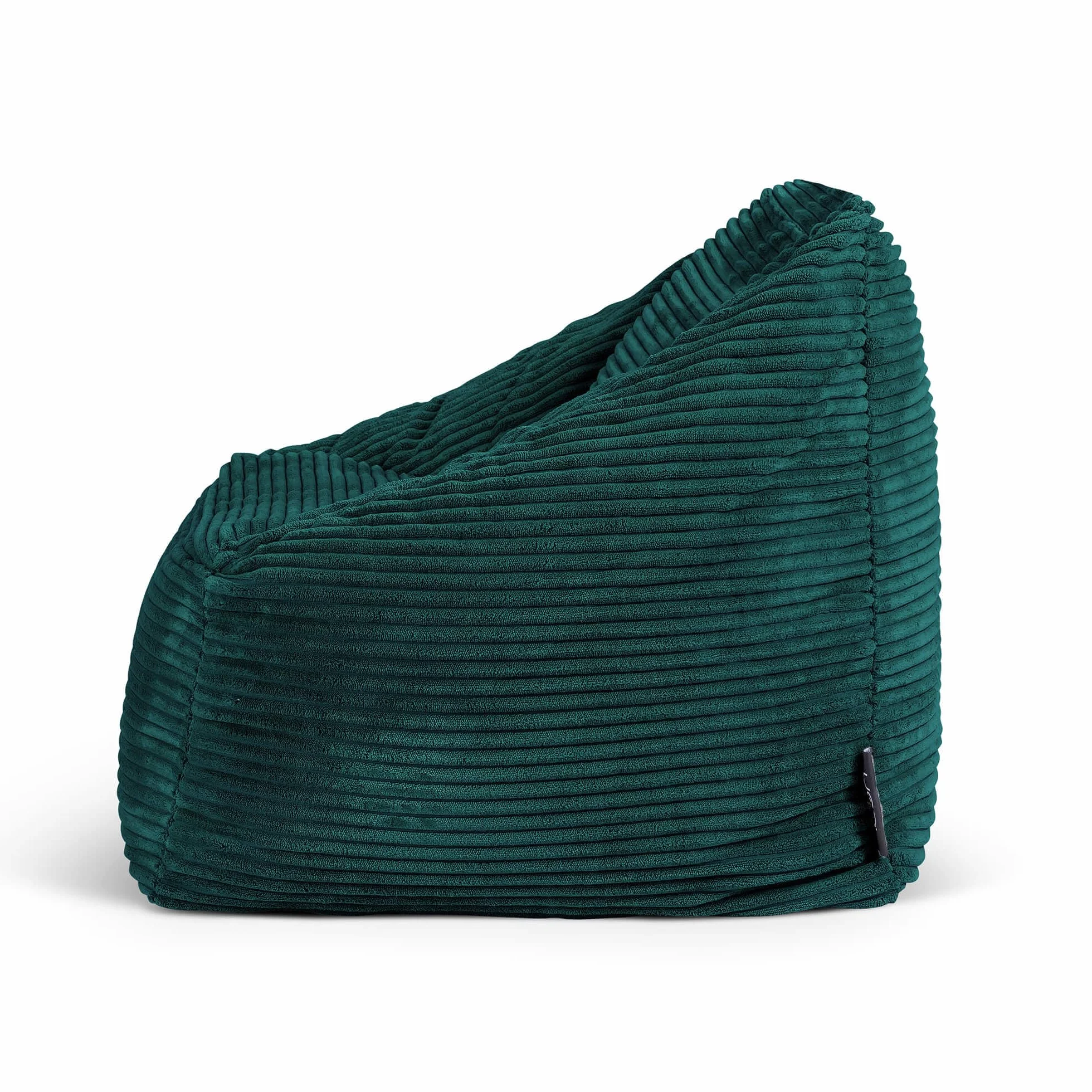 Icon Morgan Puff Infantil, Suaves y Cómodos Tela de Pana, Puff con Relleno Includio, Sillas Infantiles, Sillon Niños Infantil para Decoracion Habitacion Niña o Niño, Verde Azulado