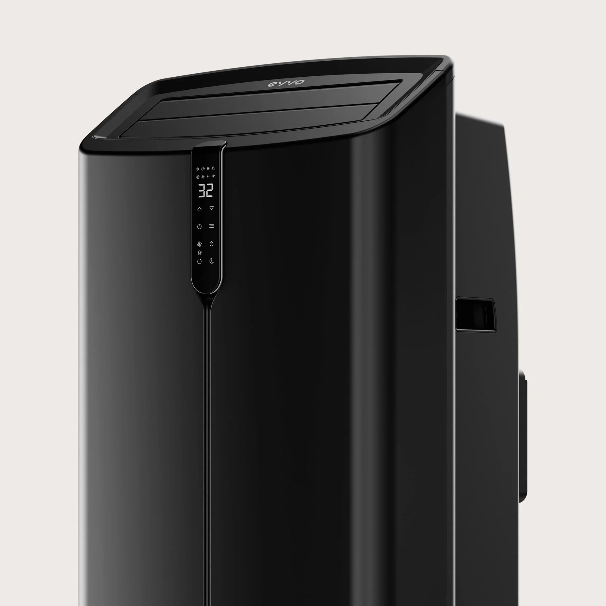 EVVO Clima P14 Silent WIFI - Aire Acondicionado Portátil 14000 BTU con Bomba de Calor - Pingüino Aire Acondicionado y Calefacción, WiFi, Silencioso, Deshumidificador, Frío y Calor con Kit de Ventana