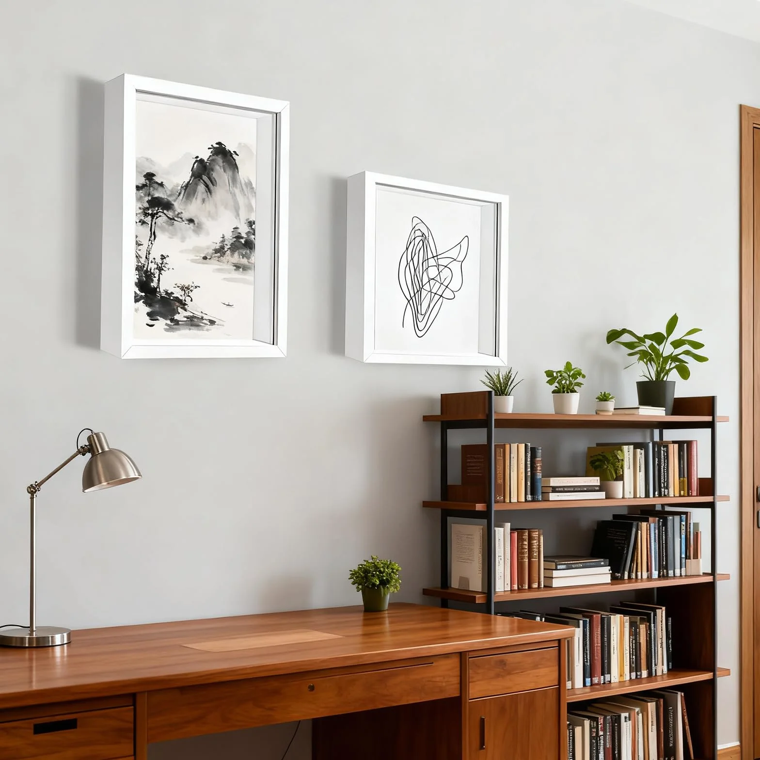 3D Marco de Fotos, 30 x 40 cm, Marco de Fotos Profundo para Rellenar, Marcos para Rellenar 3D, con Placa Acrílica Transparente, Marcos de Objetos Más Profundo 3cm, para Flores Ramo, Negro