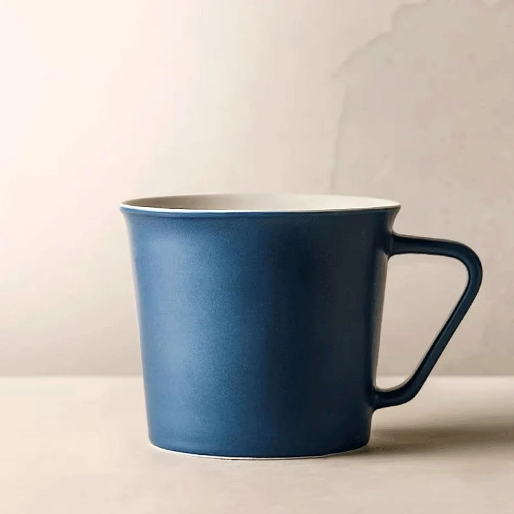 ENGENDER Tazas Cafe Taza De Café De Cerámica Hecha A Mano, Taza De Agua For El Hogar Mug Cups(B)