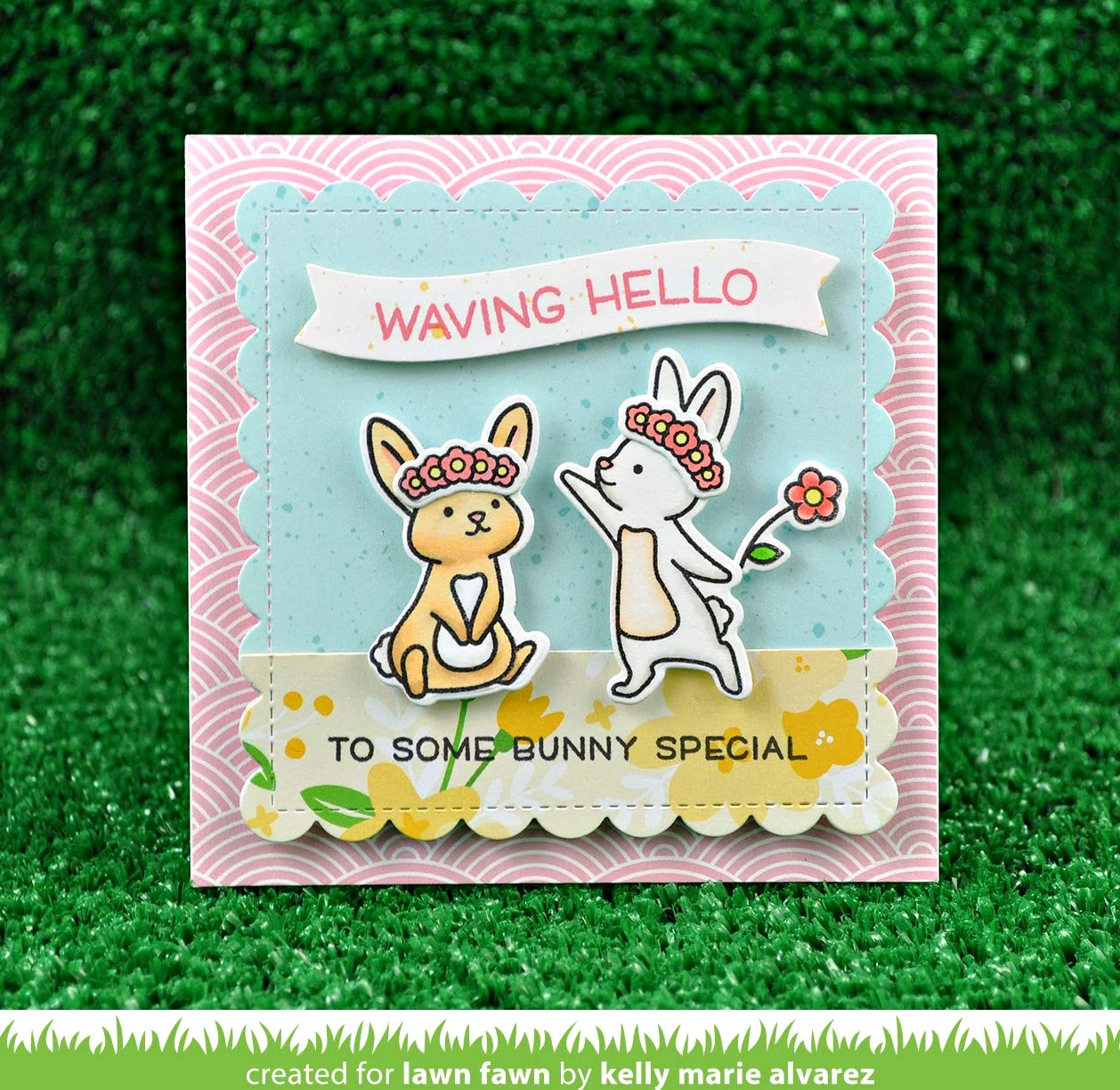 Lawn Fawn Clear Stamps 4"X6"-Butterfly Kisses