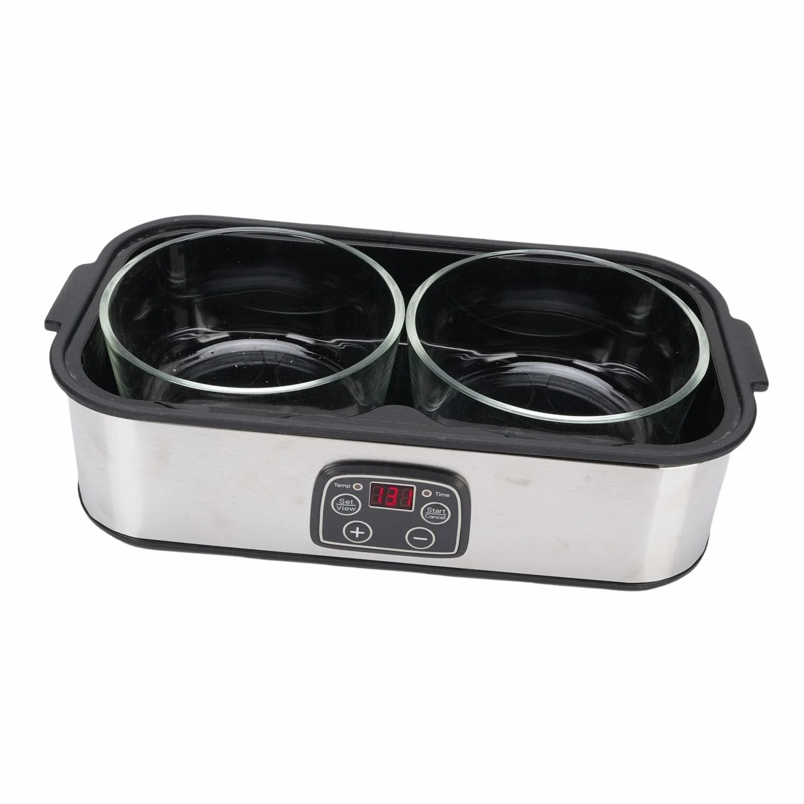 TOPINCN 2L Máquina de Fabricantes de Yogurt Automático, Temporizador de 0 a 48 Horas, Fabricantes de Yogures de Acero Inoxidable con Temperatura Ajustable (EU enchufe 220V)