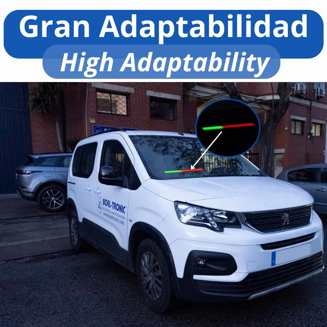 Boel-Tronic Bandera LED 12-24V 144 LED para Vehiculo Camion
