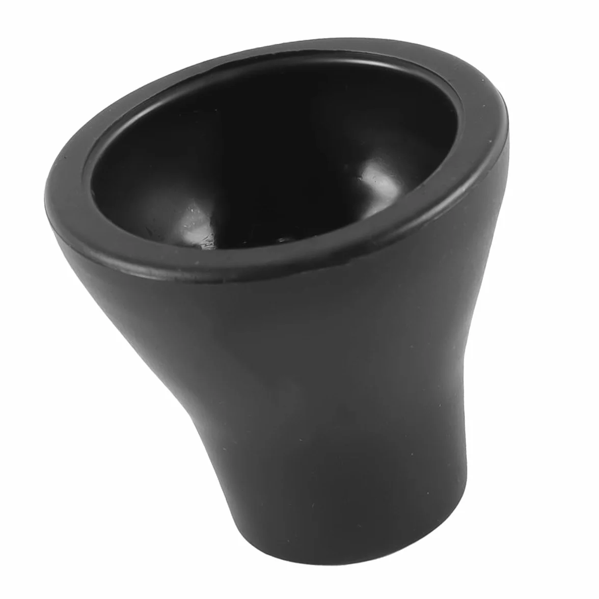 Ausi 2 piezas de ventosas de goma negra para recoger pelotas de golf, para agarre de putter.