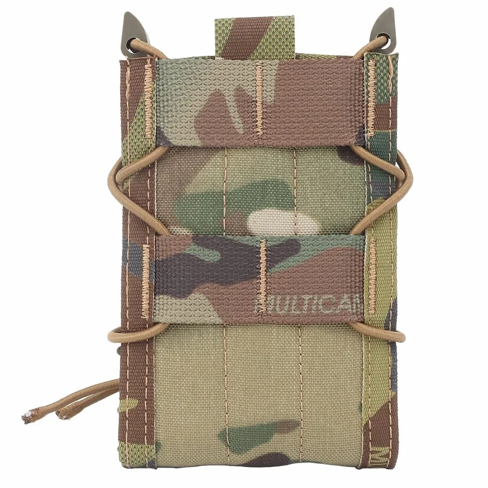 Funda táctica para cargador de 5,56 pulgadas, bolsa para rifle y pistola AK, AR, M4, AR15