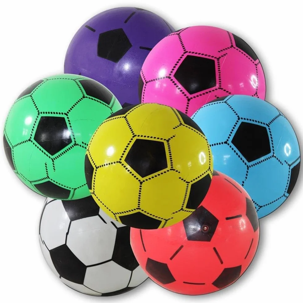 Balón de fútbol 20 cm 12 piezas plástico