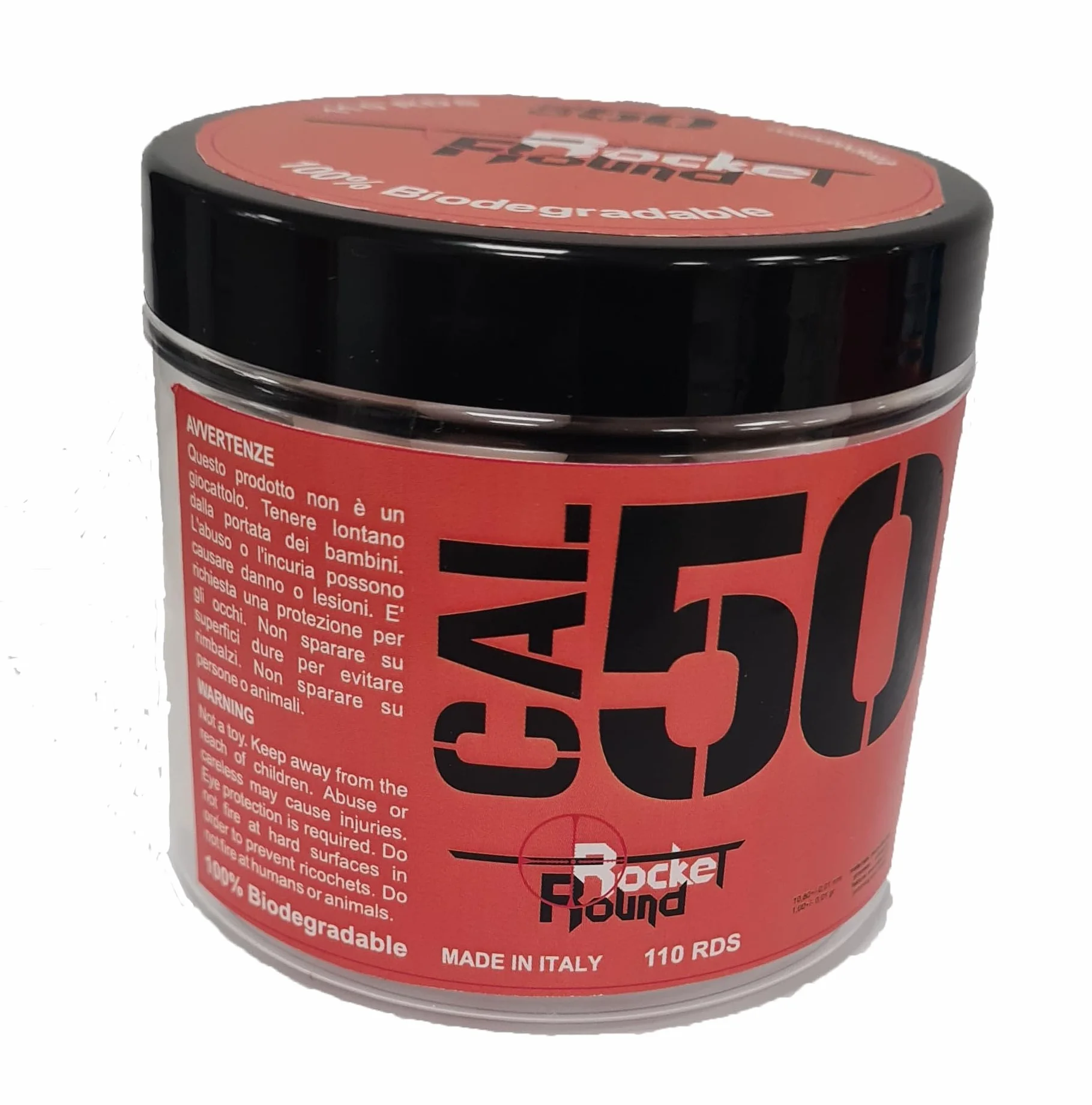 Bolas Calibre 50 RAM Bote 110 unidades para armas Umarex