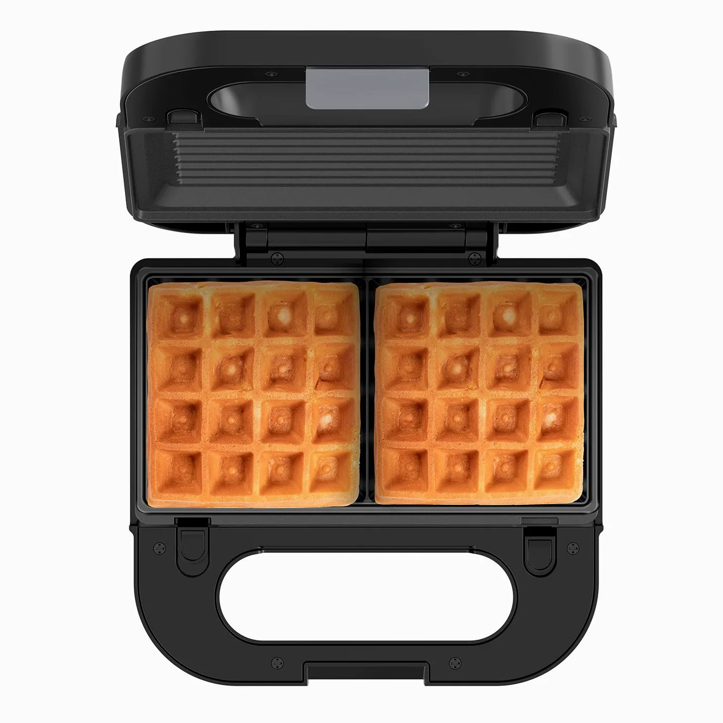 Sandwichera Solac Buon Piatti 3 en 1 | 750W | Placas Intercambiables (Gofre, Grill, Sandwich) | Asa Fría | Recubrimiento Antiadhesivo | Enrollacables, Almacenaje Vertical y Horizontal | Cable 65 cm