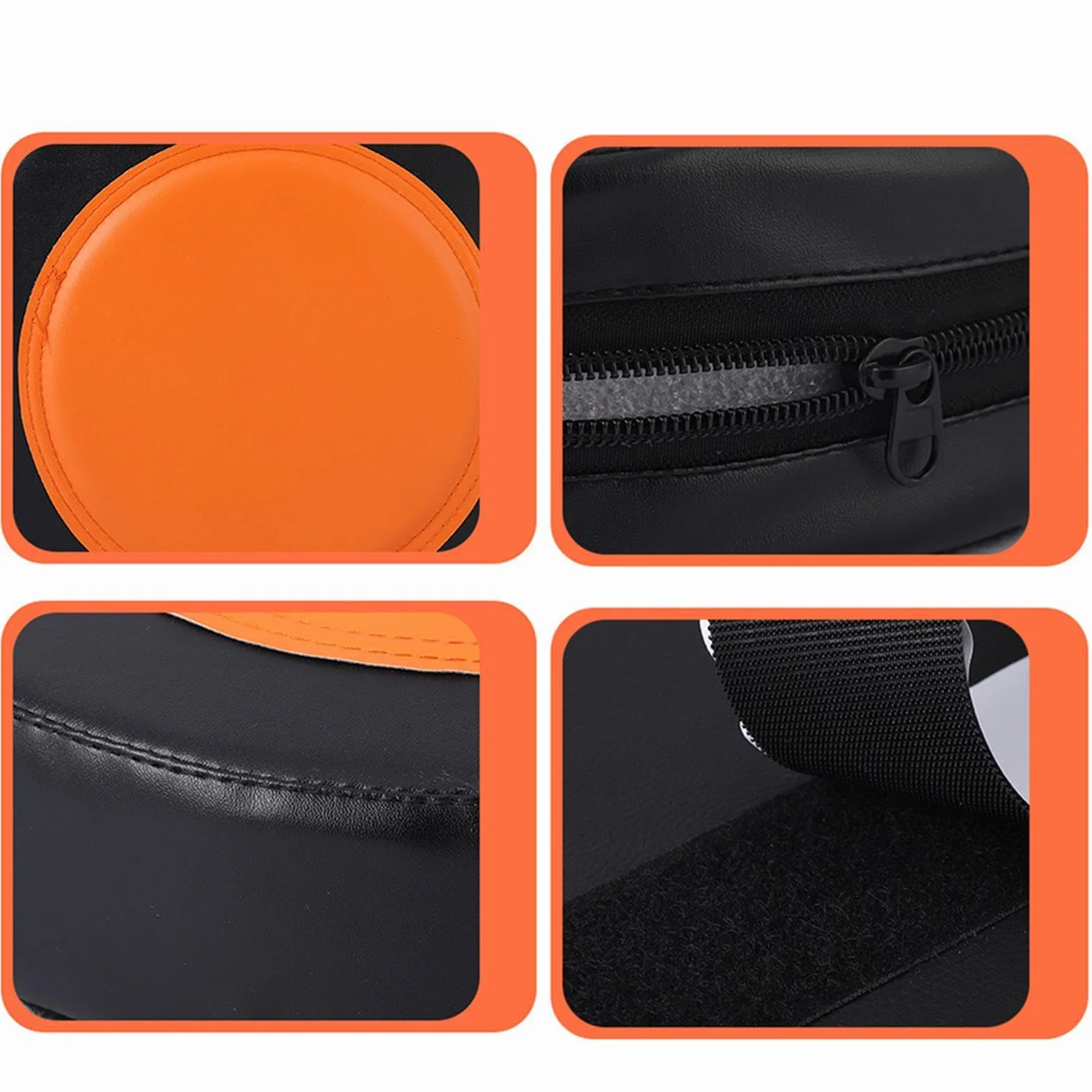 Almohadilla de Boxeo de Pared de Cuero PU - Punzón de Objetivo de Enfoque Ajustable para Entrenamiento de Boxeo y Taekwondo