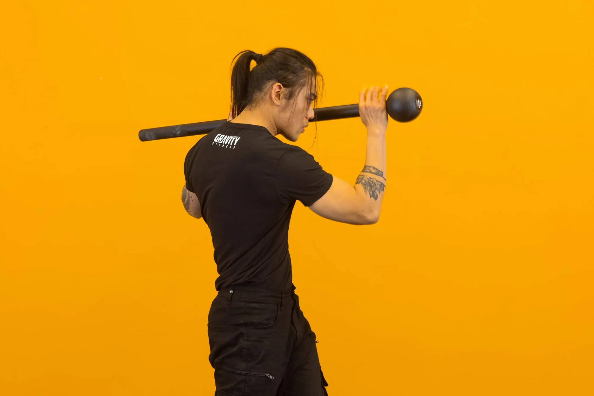 Gravity Fitness Maza Campana de acero 8 kg