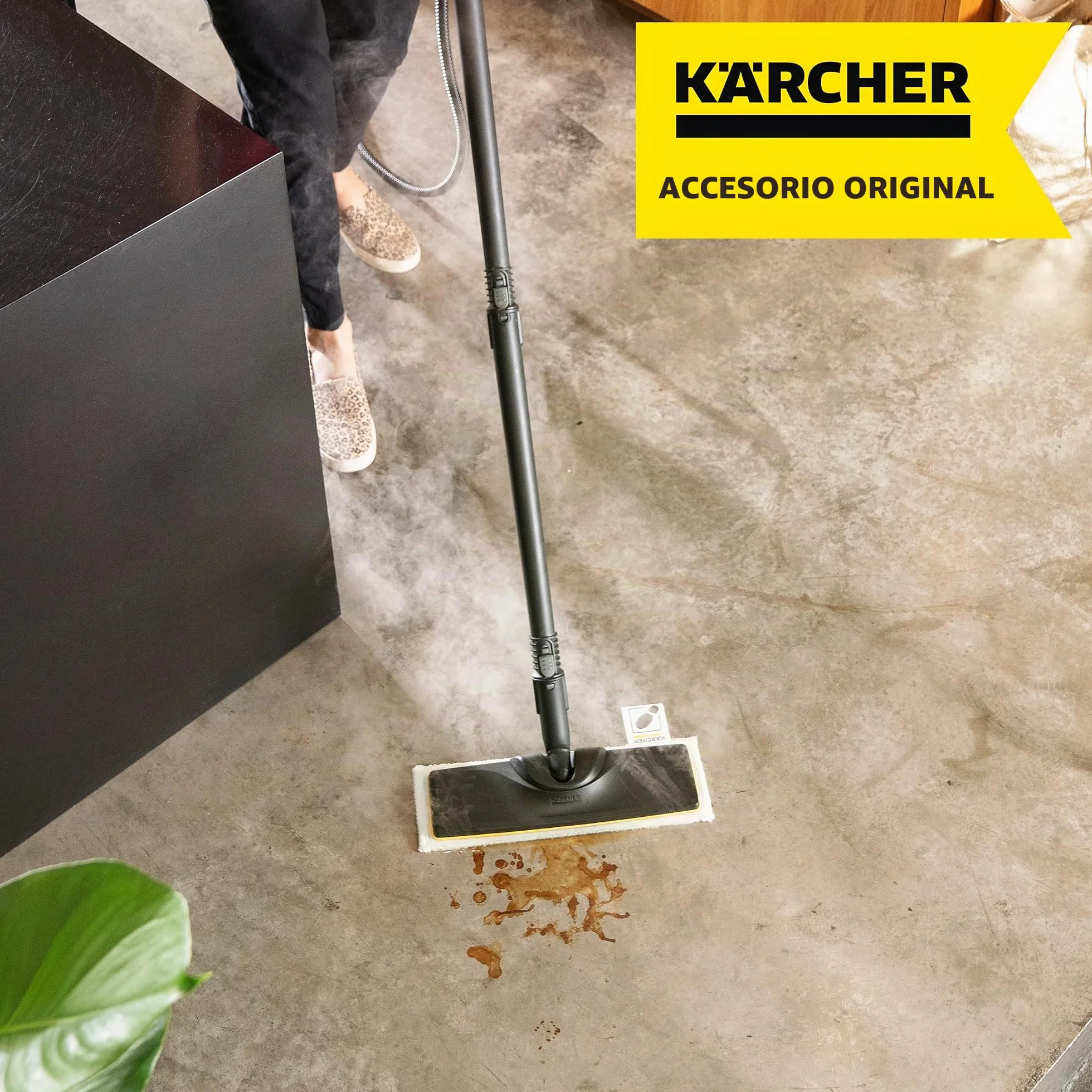 Kärcher Paños de microfibra EasyFix 2 unidades para limpiadora de vapor SC