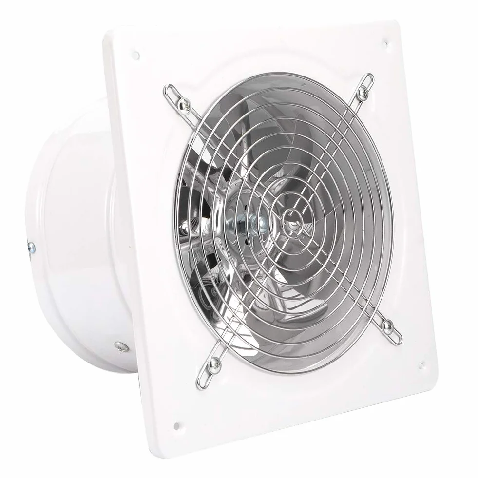 220V 180Mm Ventilador Extracción Industrial Ventilador Ventana Pared Para Cocina Dormitorio De Oficina Sala De Estar Uso