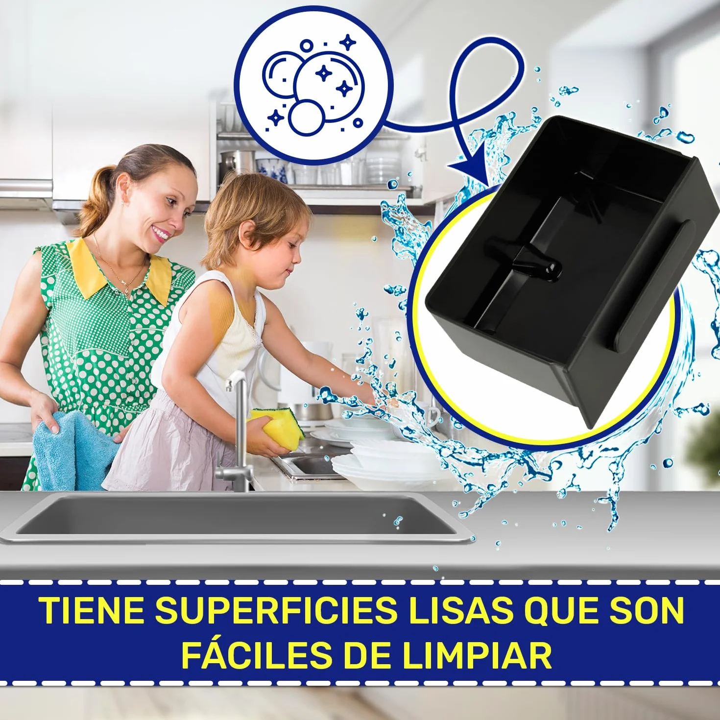 Interna Bandeja para Goteo de Cafetera Capsulas con Código Original FL306036 para DeLonghi para Nespresso Essenza Mini EN85 - Garantía de 10 Años - MONTERAL