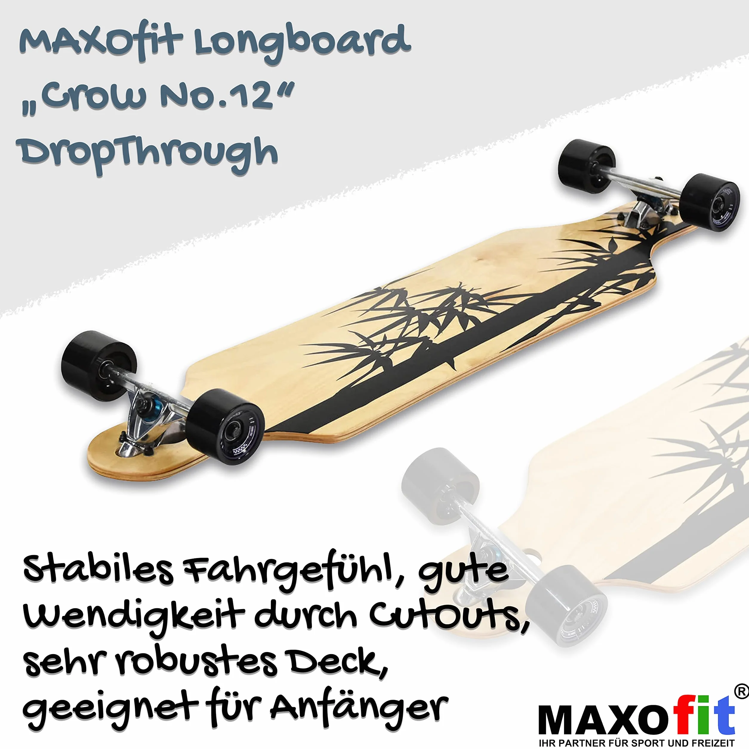 Longboard Cruiser 107 cm Deluxe