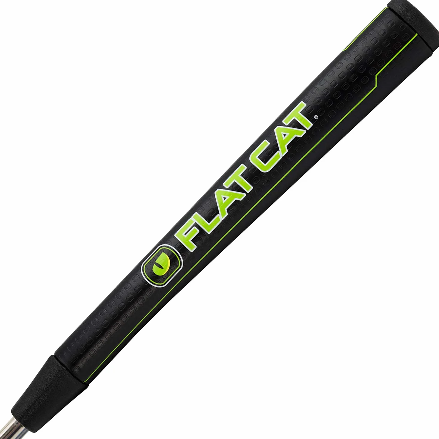 Flat Cat FCPSTSTD Tak Putter de Golf, Lima/Negro