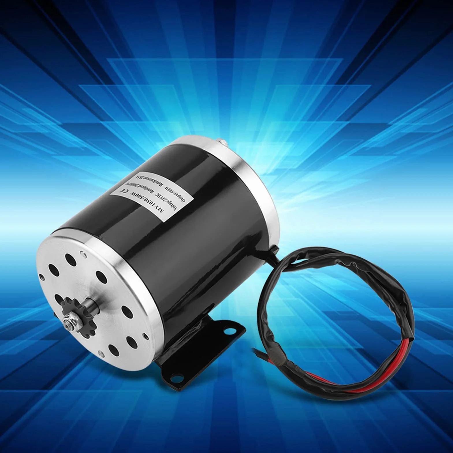 Motor Eléctrico 500W 24V DC E-Scooter con Soporte
