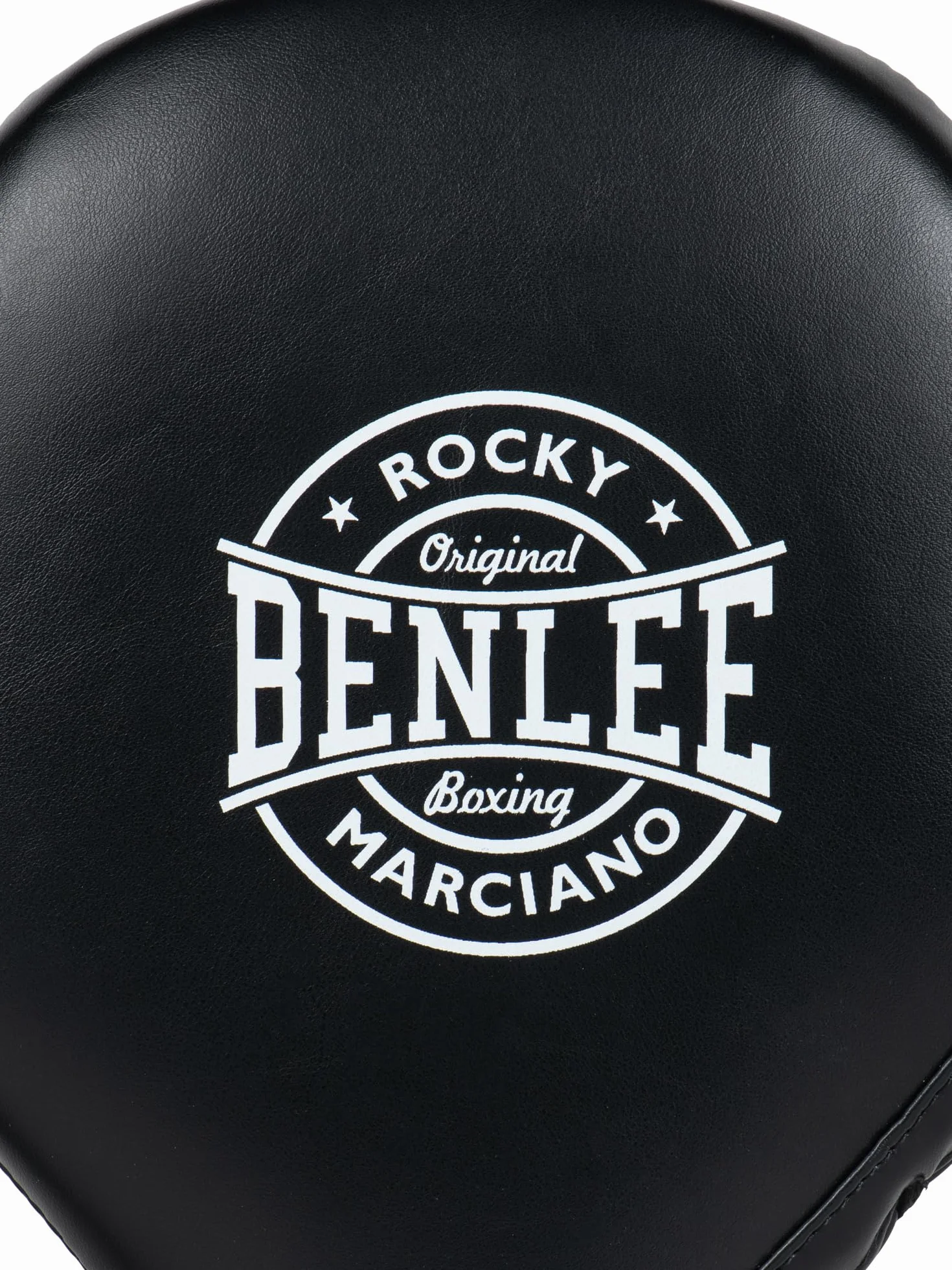 BENLEE Rocky Marciano Vento Almohadillas de Entrenamiento de Piel, Negro
