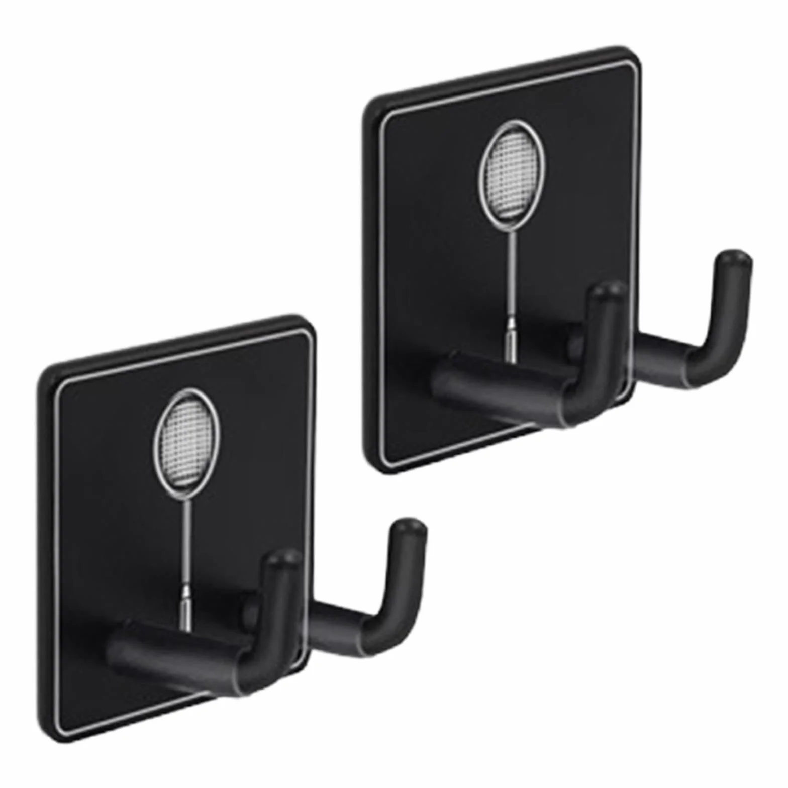 Soporte para Raqueta de Tenis de Pared, Estante de Acero Inoxidable, Gancho Universal