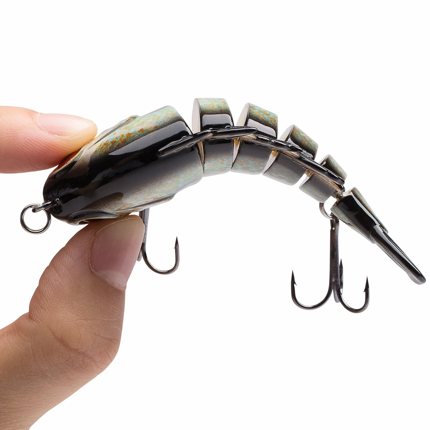 BASSDASH SwimPanfish Bluegill - Señuelo de natación para bajo Duro, 8,9 cm, 24,1 g, 4 Colores (BPRL)