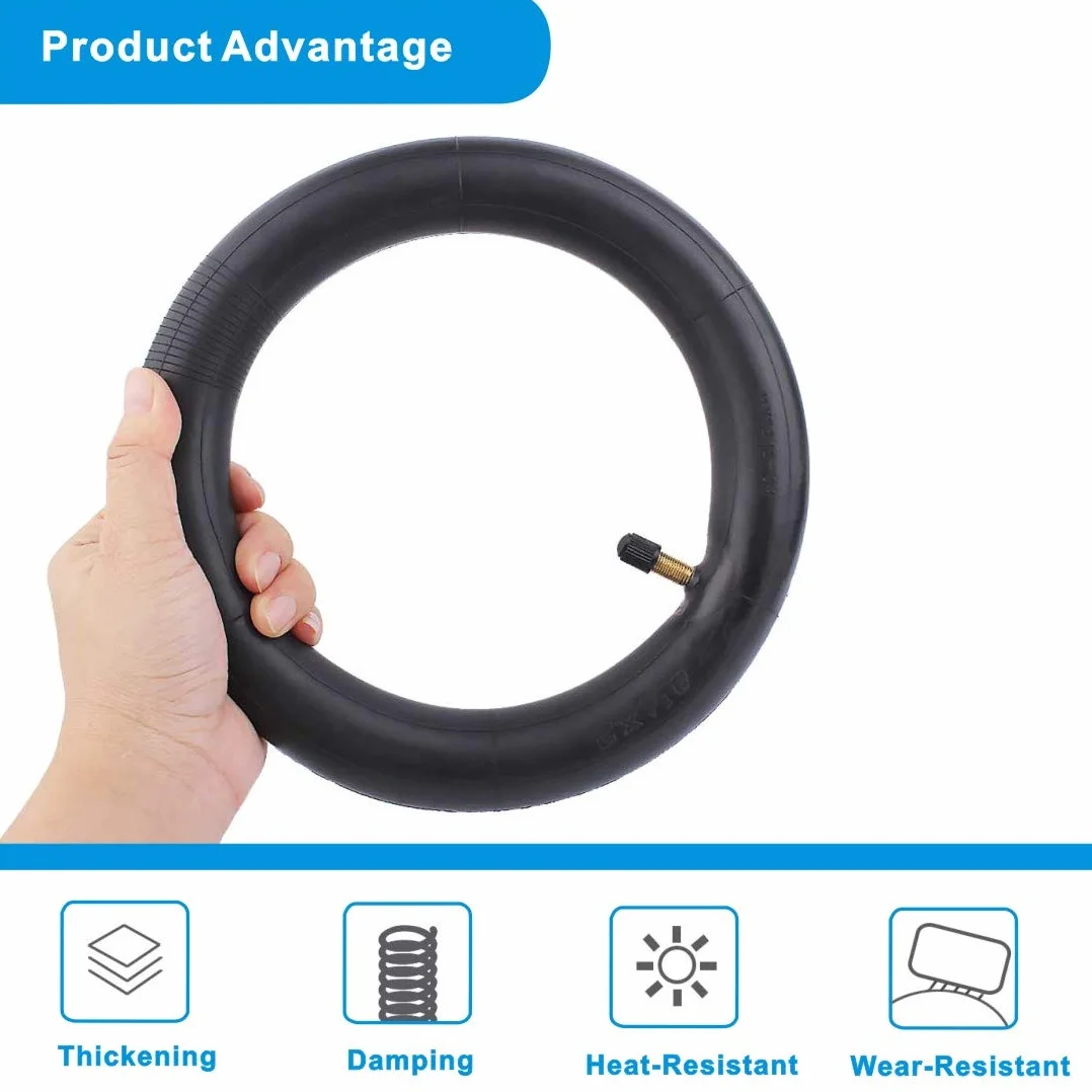 Cámaras de Aire 10x2 Pulgadas Compatible para Scooter Eléctrico Xiaomi 1S M365 Pro Pro2