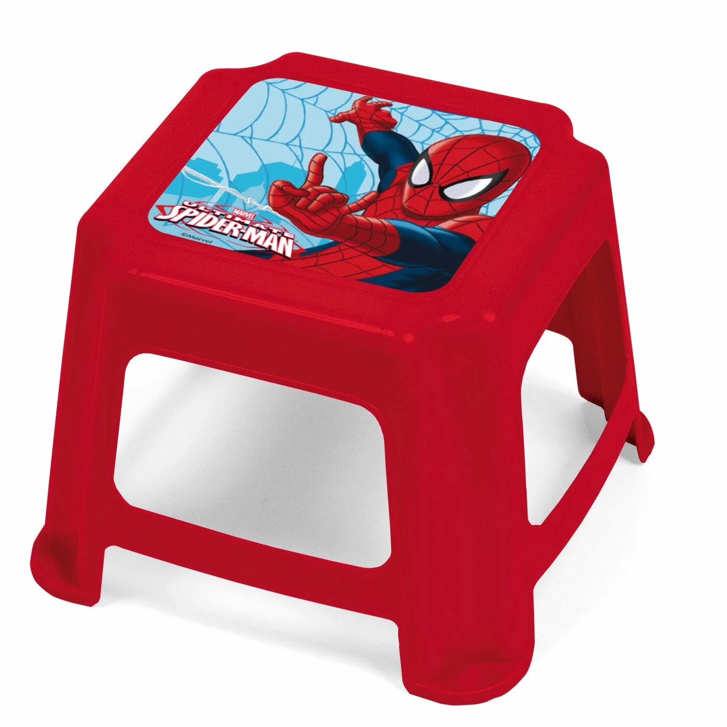 Arditex SM7978 - Taburete de plástico, diseño Spiderman