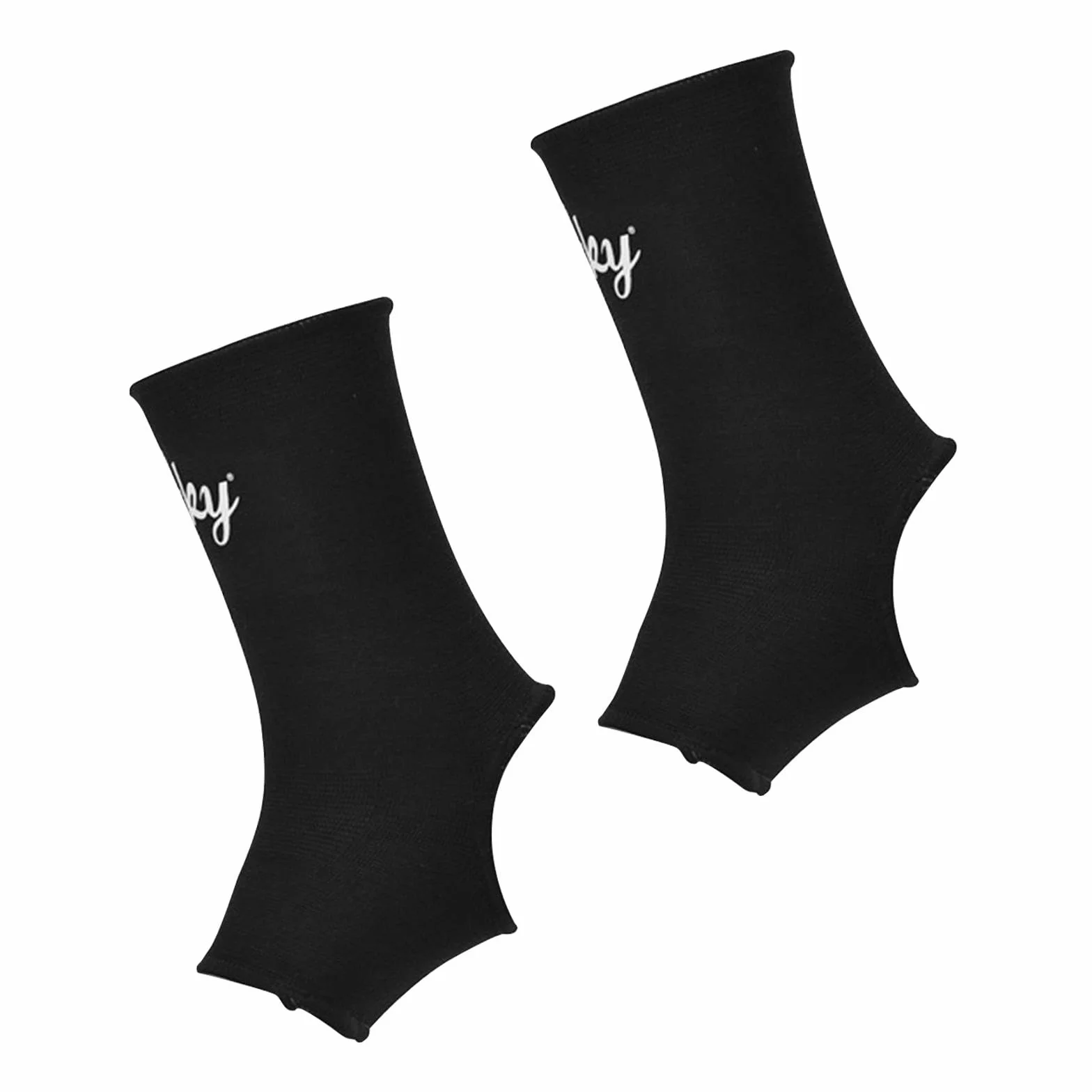 Amagogo Muay Thai Tobillera Protectora para Niños Artes Marciales MMA Negro S