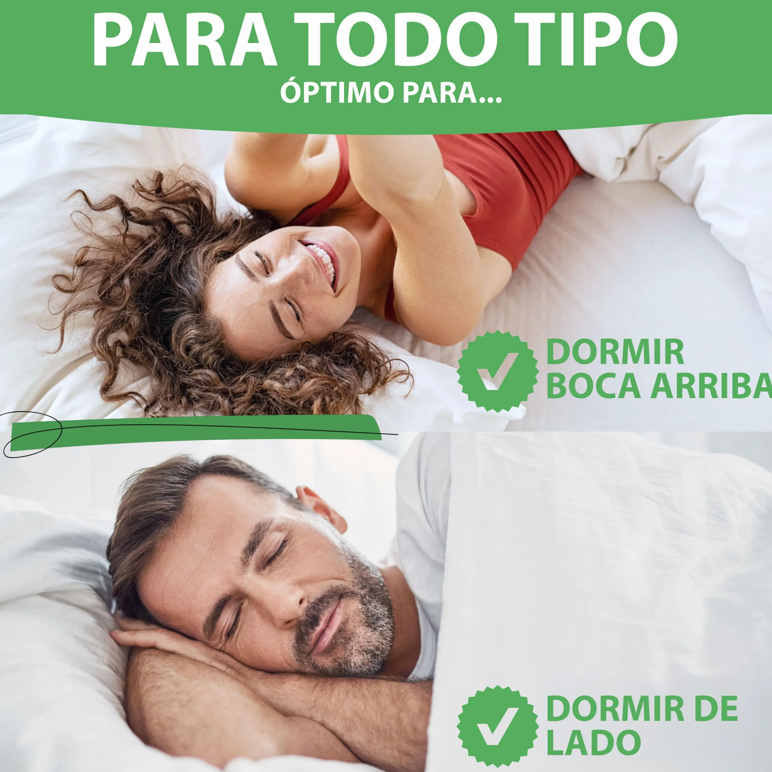 Welldora Almohada Premium 50x70 cm, 100% Fibras de plumón y Plumas, Media | Diseño de nubes para máximo confort | De lado y boca arriba | Oeko-Tex | Dermatest “Muy bueno” | Prestigiosa marca suiza