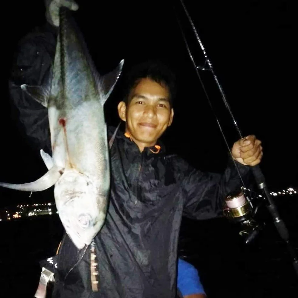 Caña de Pescar Jigging Lenta 1.8m 5kg Carbono 80-200g Barco Mar