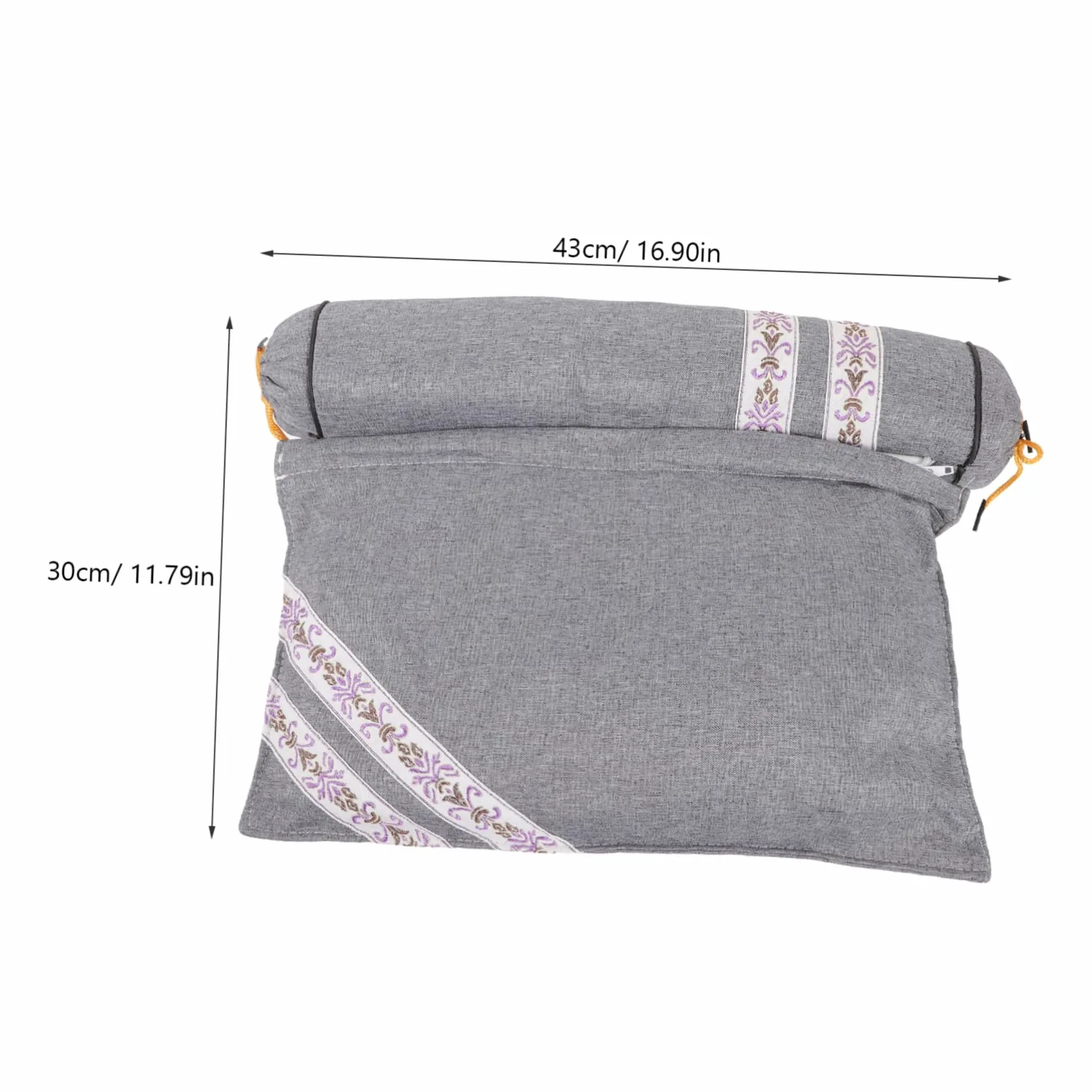 Cabilock Almohada Inteligente Cervical y Lumbar de Tela, Transpirable Soporte para Cuello y Espalda, Adecuado para Silla de Oficina y Coche