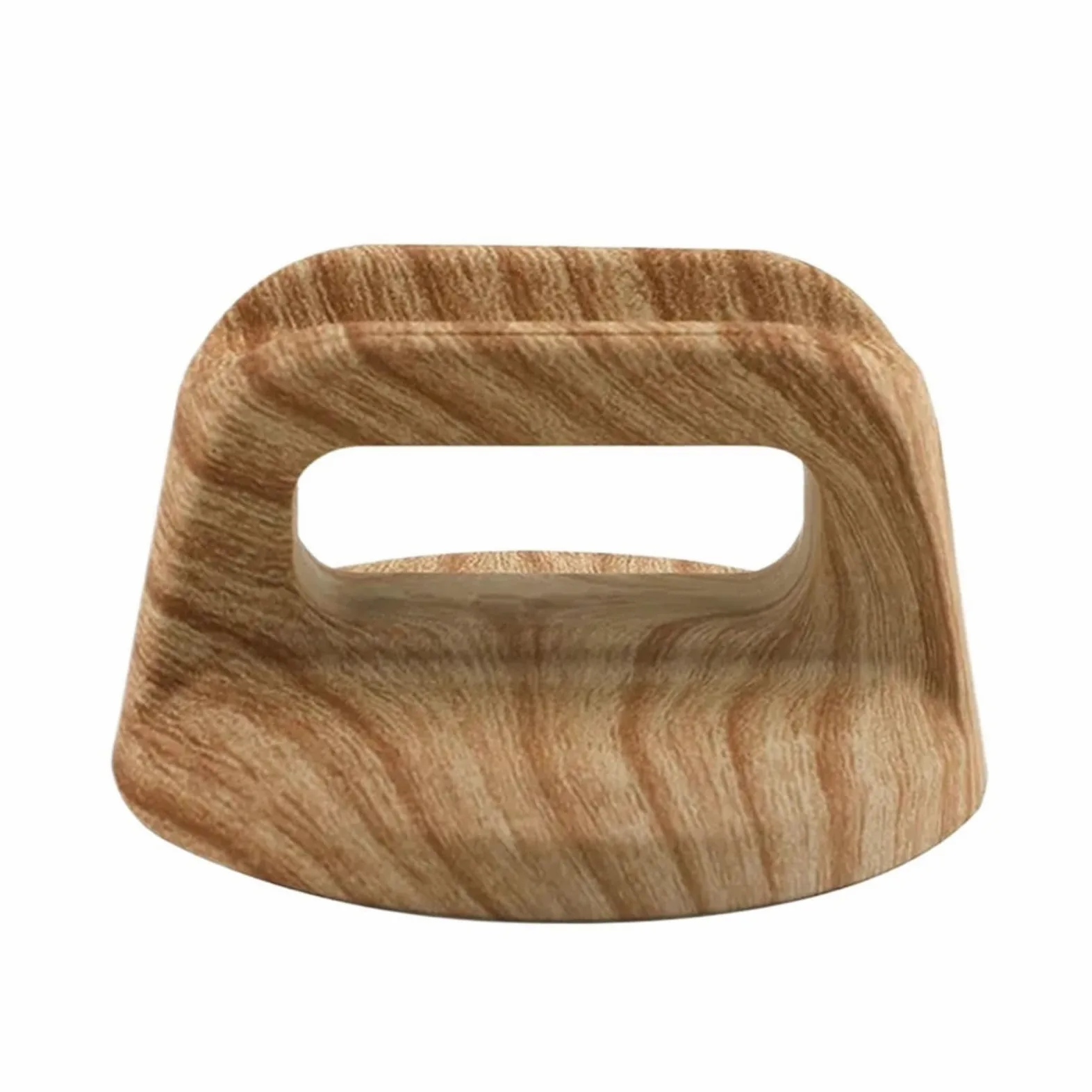 16 tapas universales de repuesto para tapas de ollas de cocina de madera | Se adapta a la mayoría de ollas y sartenes, fácil de instalar, baquelita duradera y acero inoxidable. Marrón claro