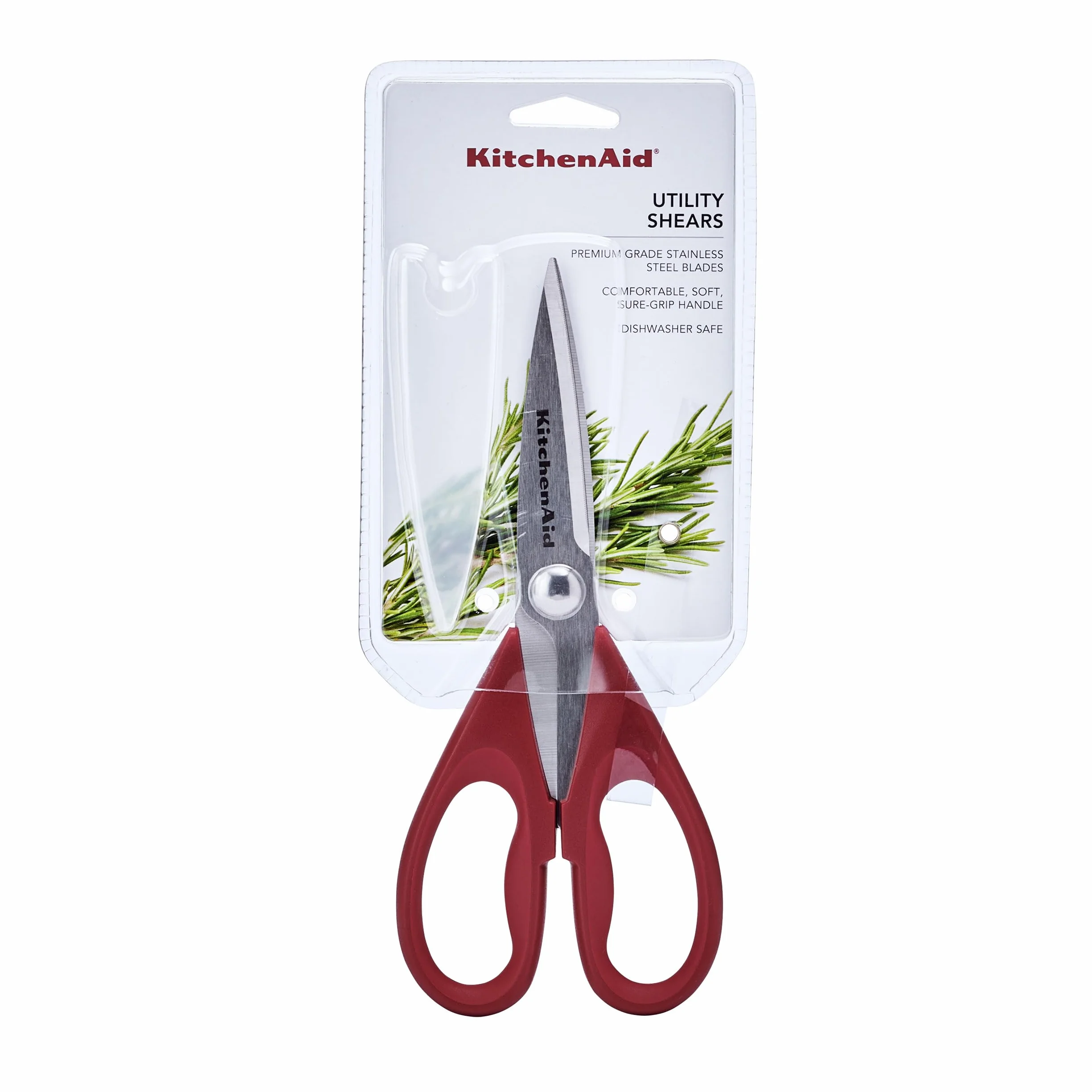 KitchenAid KE351OHERA - Tijeras multiusos (22 cm), color negro