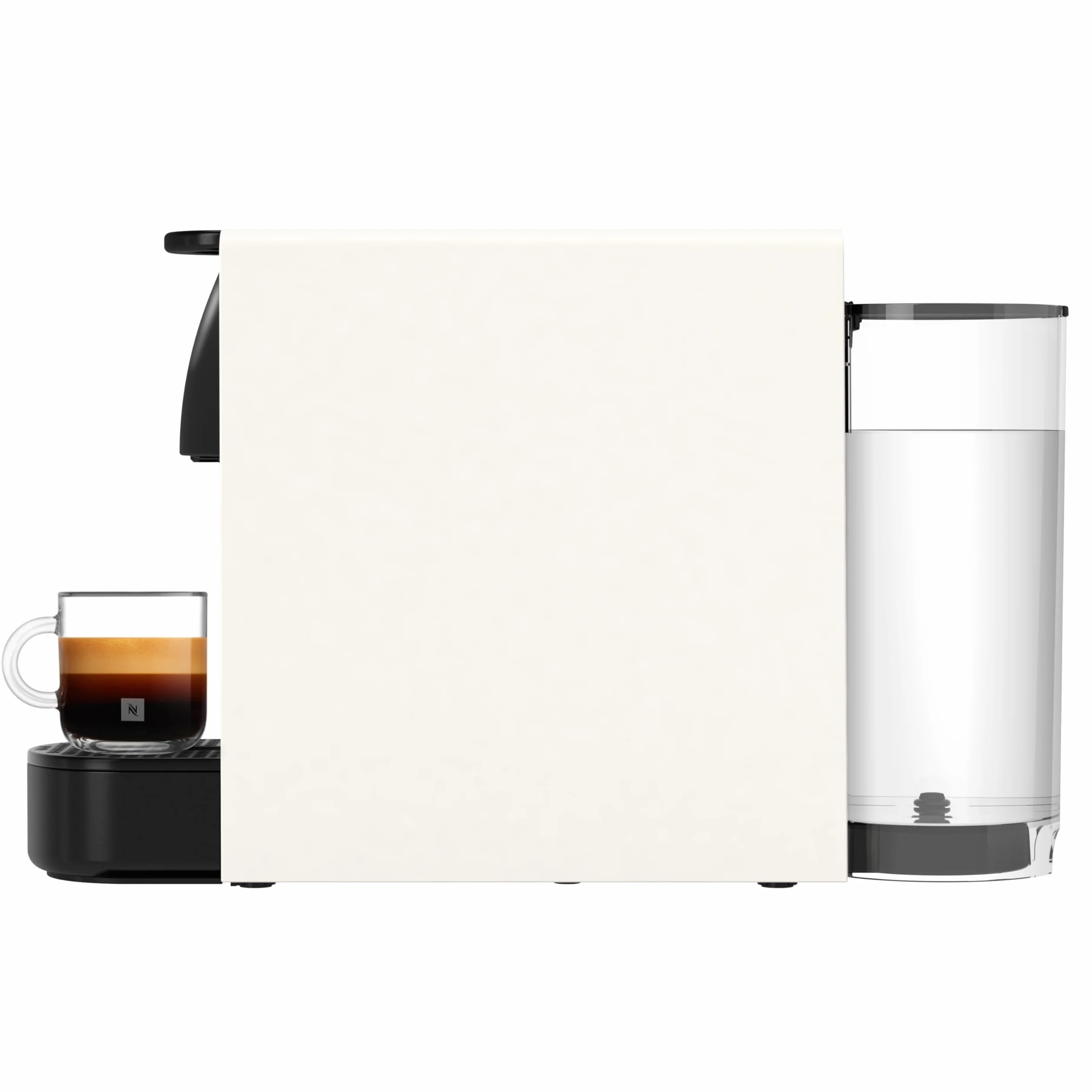 Nespresso Krups Essenza Mini XN1101PR5 - Cafetera Monodosis de Cápsulas Nespresso, Compacta, 19 Bares, Apagado Automático, Color Blanco