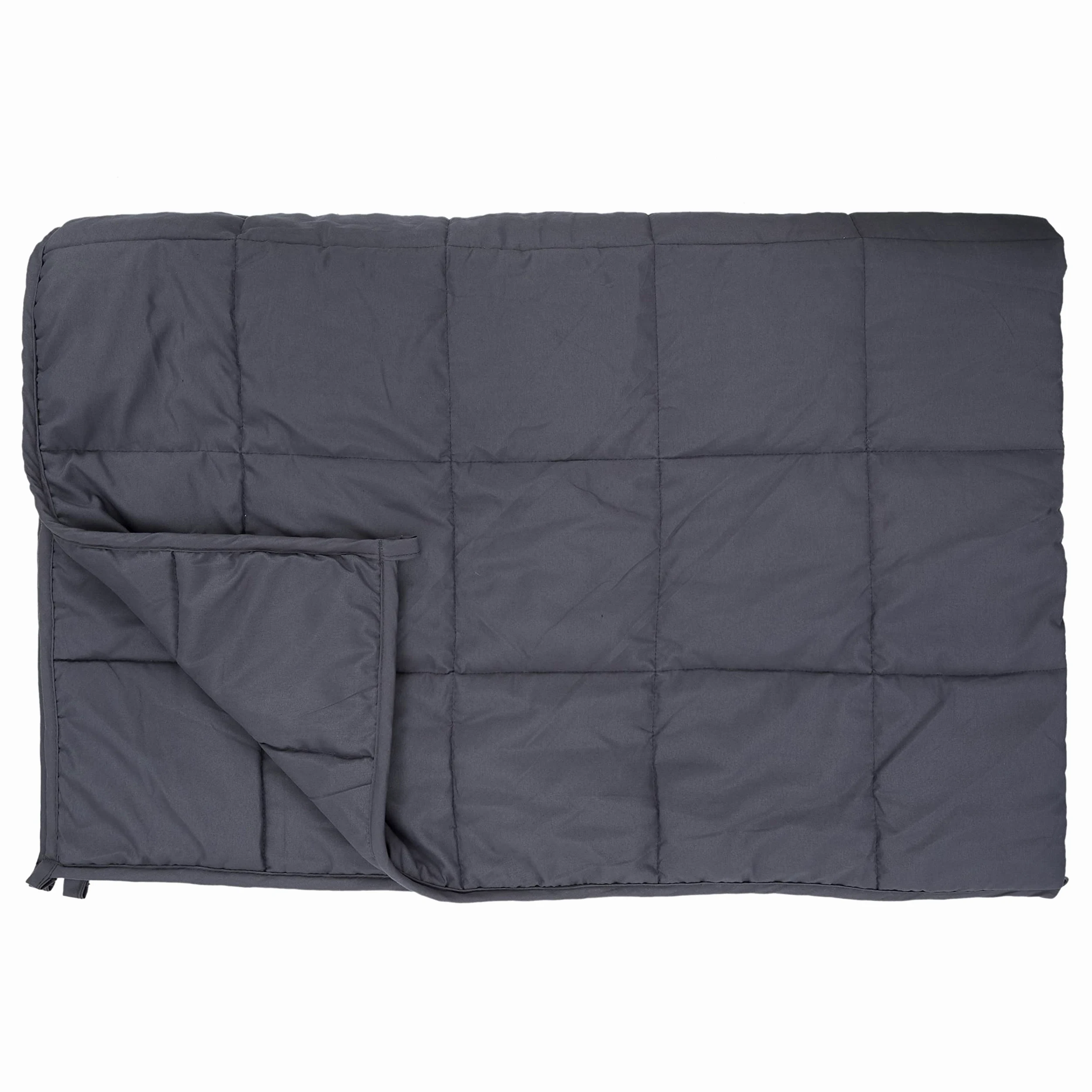 SENSLY - TX9158 - Manta Ponderada 7kg con Micro Bolas de Vidrio - 5 Capas - Mejora el Sueño y Reduce el Estrés - Dimensiones 150 x 200 cm - Gris - Idea de Regalo