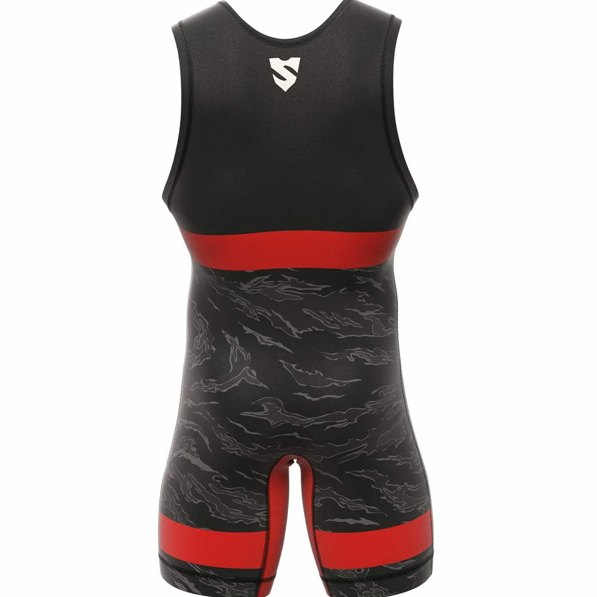 SMMASH Singlet De Lucha Libre Camiseta Deportiva Corto Hombre Wrestling Traje Atlético Transpirable