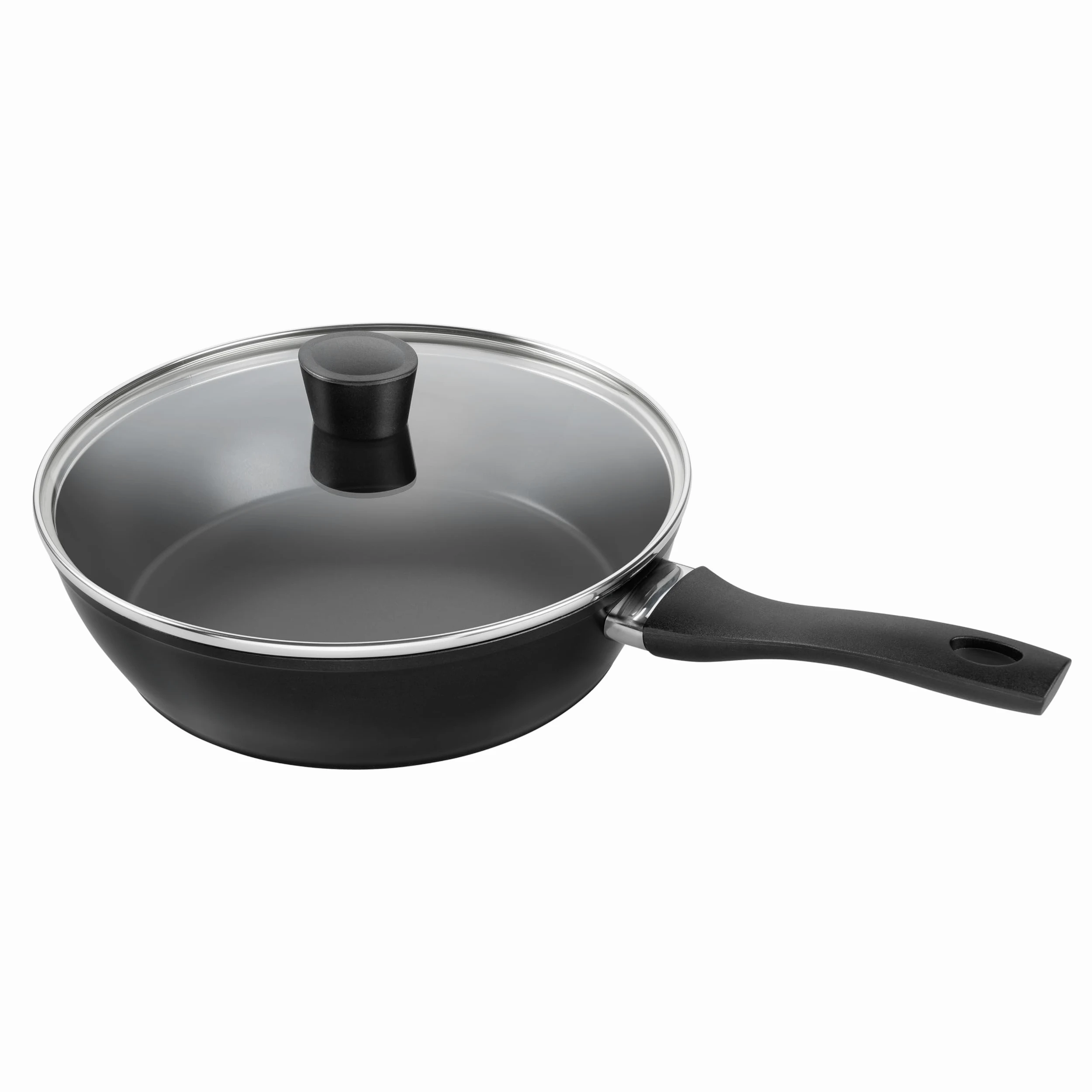 HENCKELS by ZWILLING Breeze - Sartén honda con tapa (28 cm, revestimiento antiadherente de cerámica, apta para inducción)