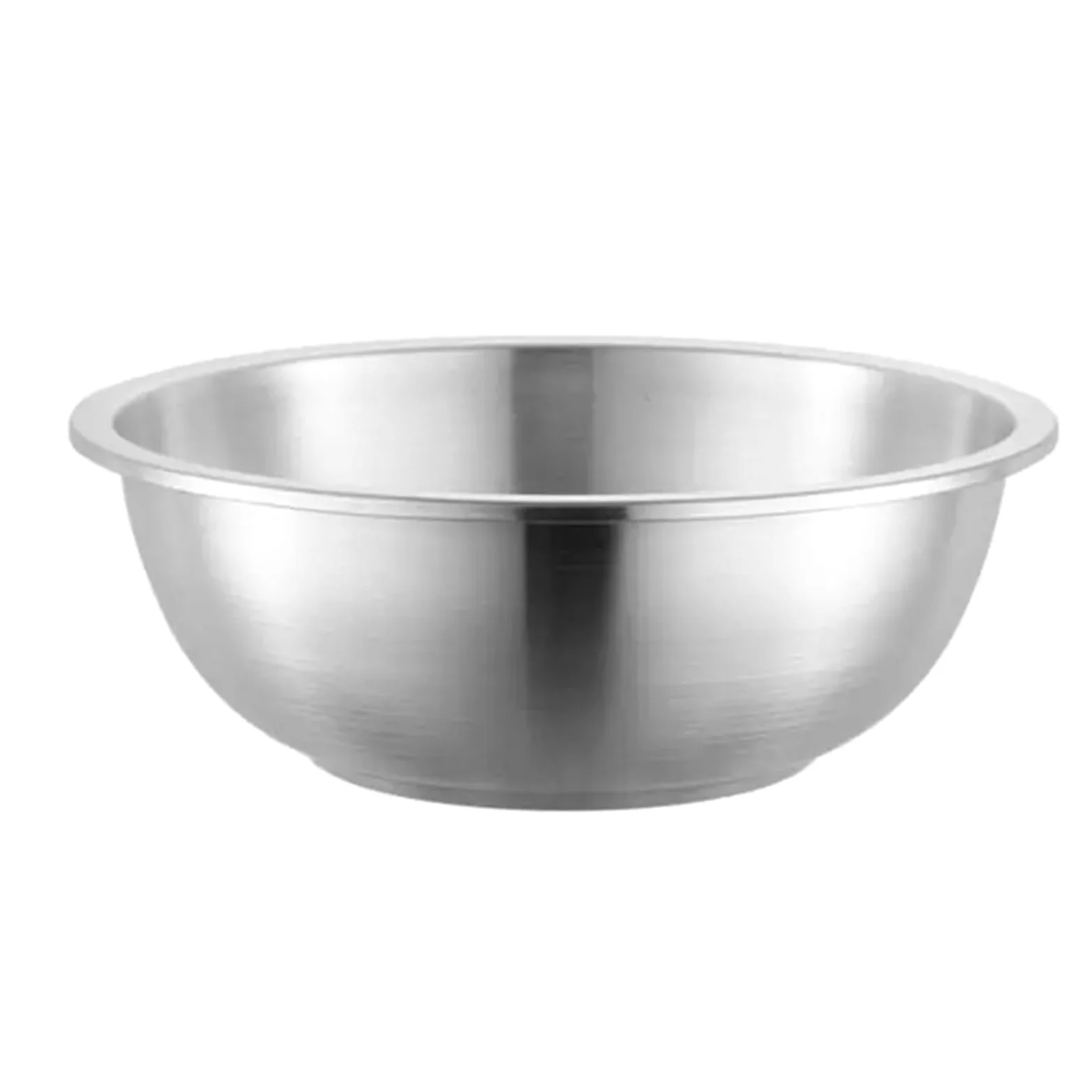 Cuenco de acero inoxidable Juego De Ensaladeras Acero Inoxidable 18-32 Cm For Cocina, Preparación Alimentos, Mezcla, Cocción Y Sopa Verduras(Bowl without Lid,28cm)