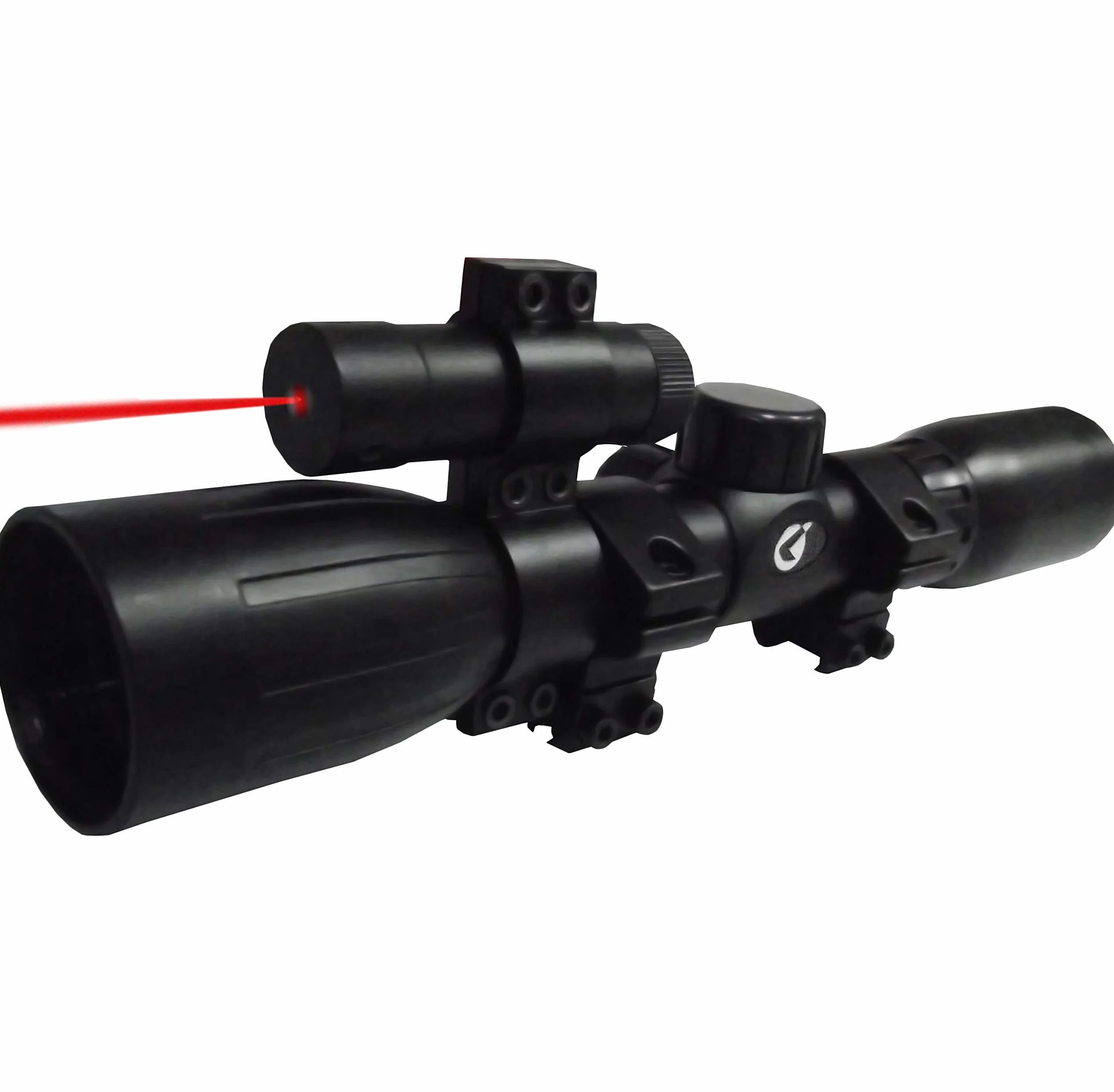 Visor telescópico Gamo 4x32 Táctico para tiro deportivo, carabinas y escopetas de aire comprimido y Airsoft