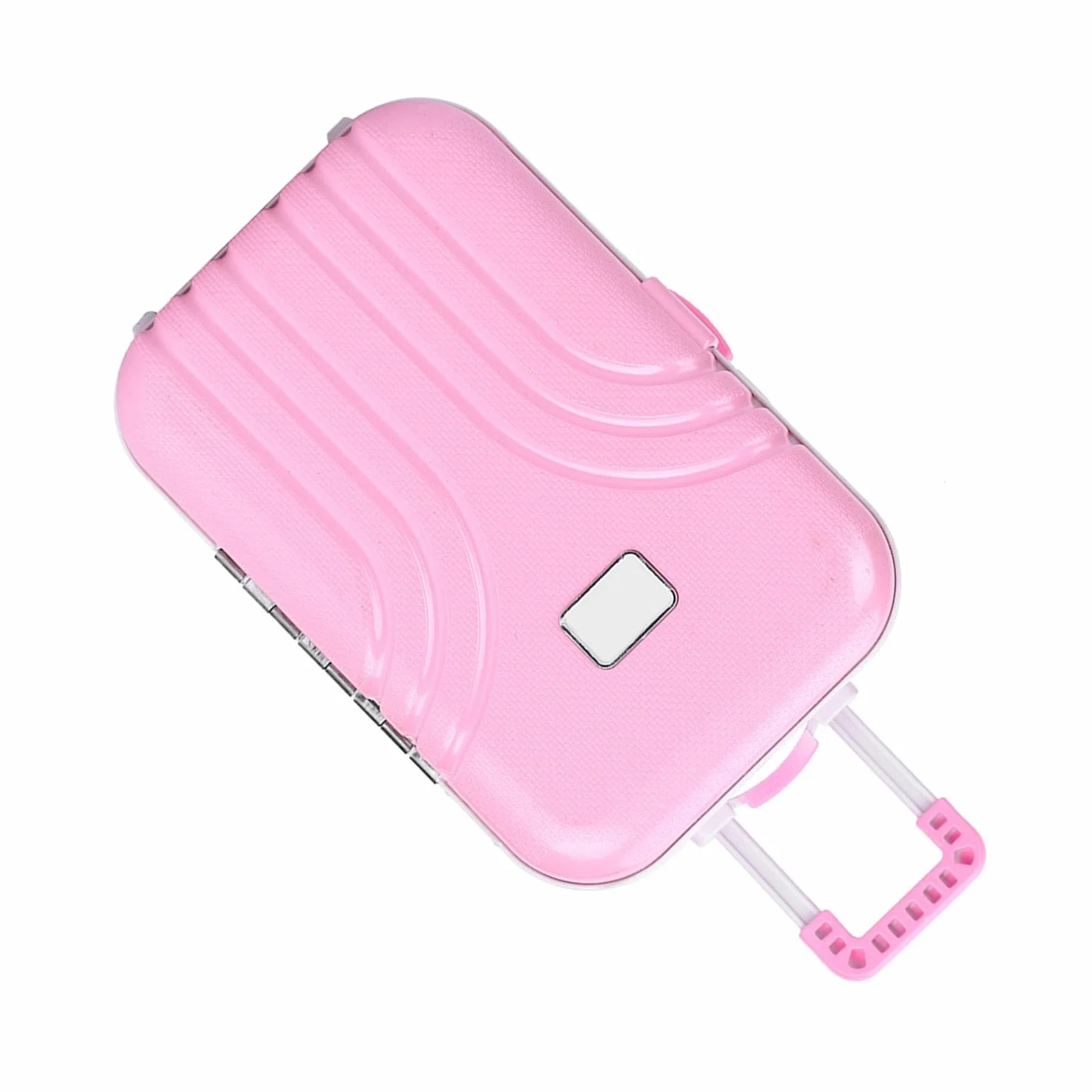 Mini maleta de juguete, mini y colorida, maleta de plástico, práctica y durable, para niños, niñas, regalos, actividades educativas, viajes