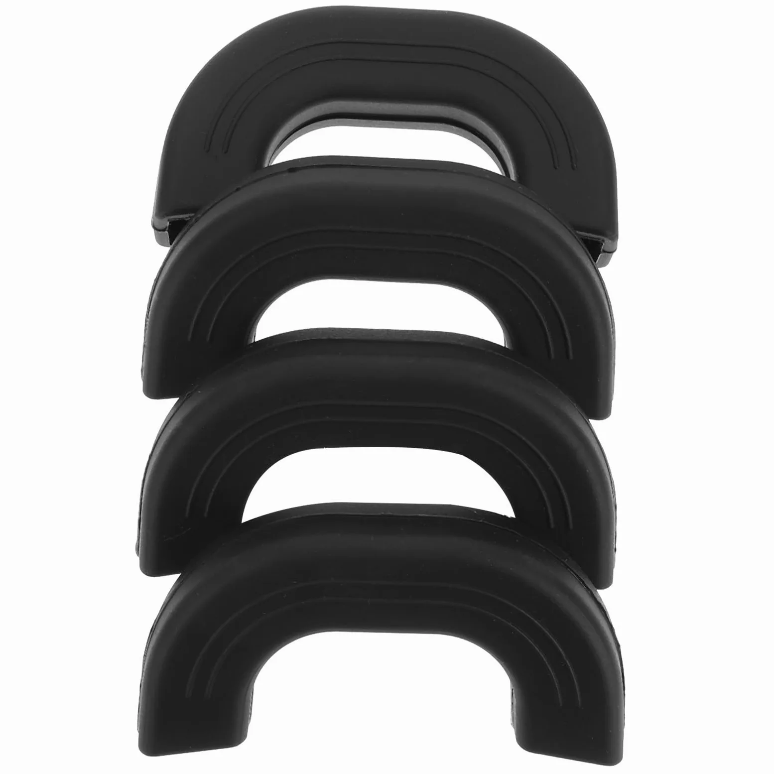 LABRIMP 4 Piezas Protector de Asas para Ollas de Silicona Resistente al Calor Antideslizante y Antiquemaduras de Fundas para Mangos de Cazuelas y Sartenes Cocina Doméstica