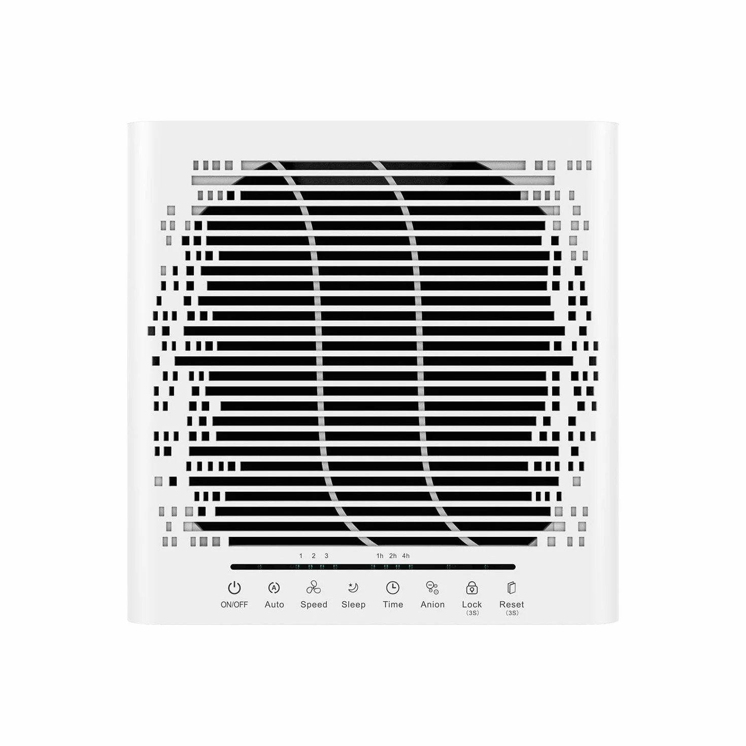 Daitsu - Purificador de Aire | Filtro HEPA13 + Carbón Activo + Ionizador Cold Plasma | Hasta 55 m² | 3 Velocidades | Programación | Certificado CE