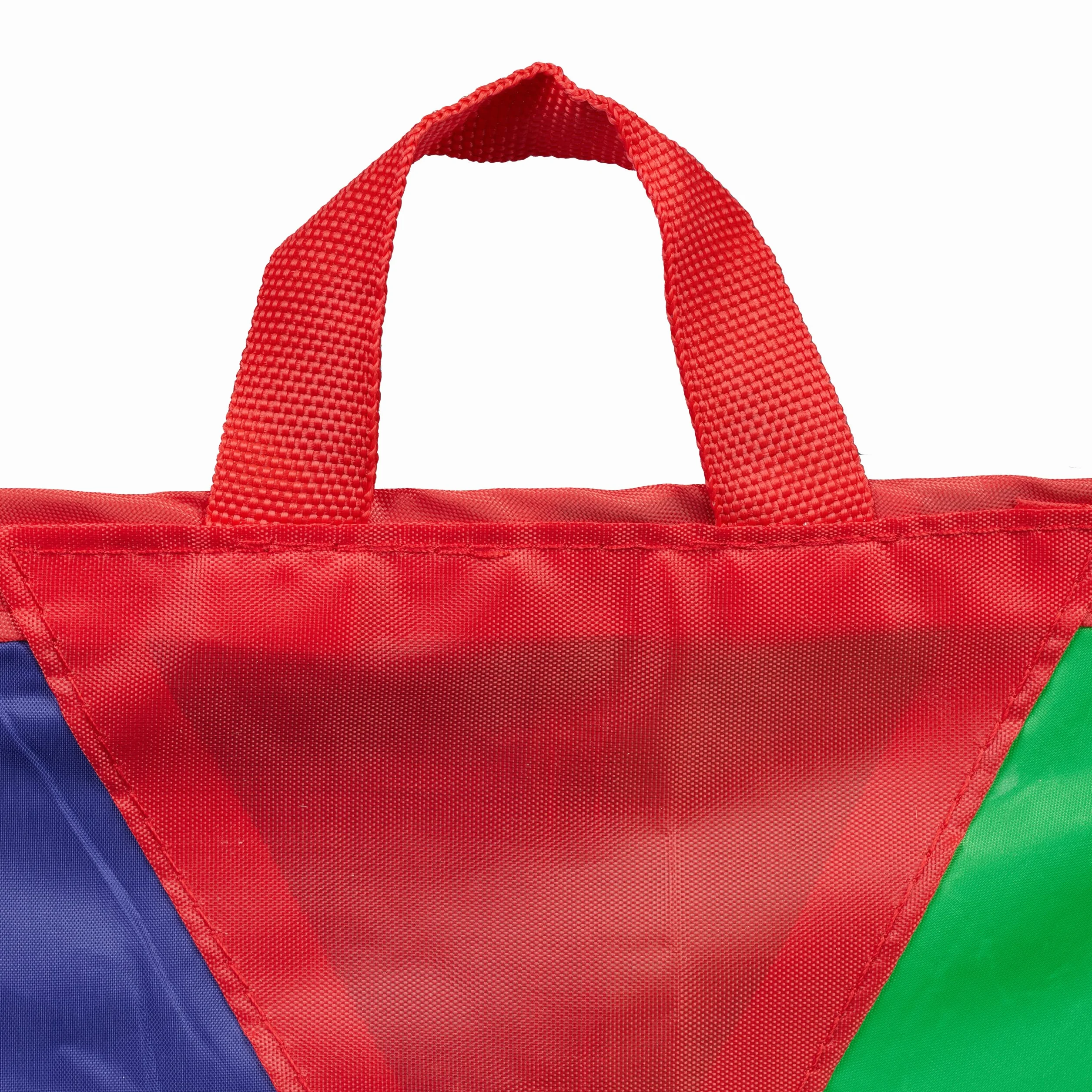 Relaxdays Juego de Paracaídas para Niños Ø 2 m 8 Asas Multicolor