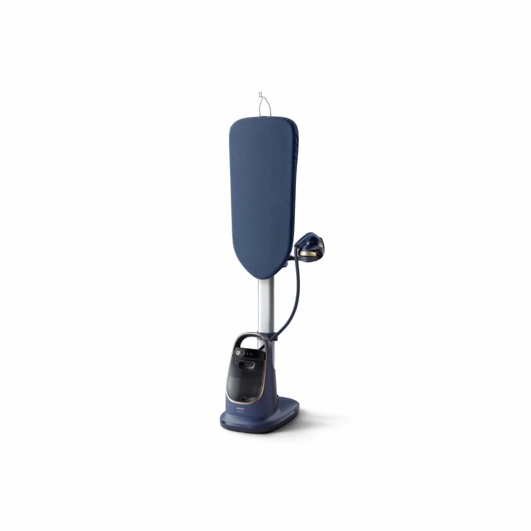Philips Serie 8500 Solución Planchado Todo en Uno-Tabla multiángulo, Tecnología antiquemaduras y doble calentamiento, Base desmontable, Elimina el 99,9% de bacterias y ácaros del polvo* (AIS8530/20)