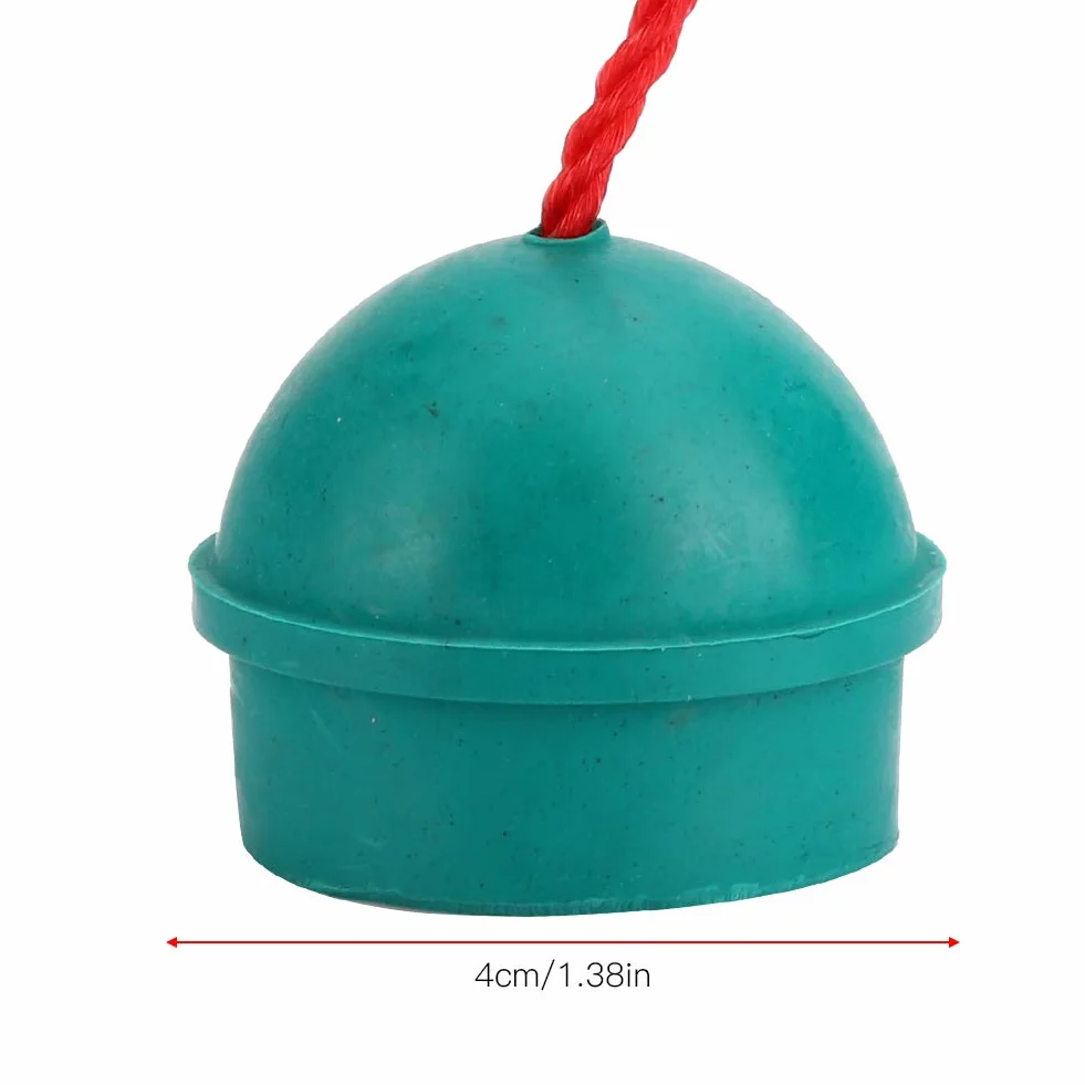 Garosa Soporte de Tiza de Billar, Goma Verde, 4 Piezas, 4x3.5x4cm, Accesorio para Mesa de Billar