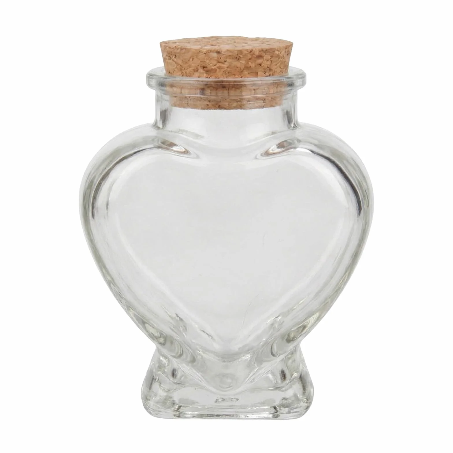 Botella de vidrio en forma de corazón con tapón de corcho, mini tarro de recuerdo para boda, luna de miel, arena, manualidades, regalo del día de San Valentín, decoración del hogar, recuerdos