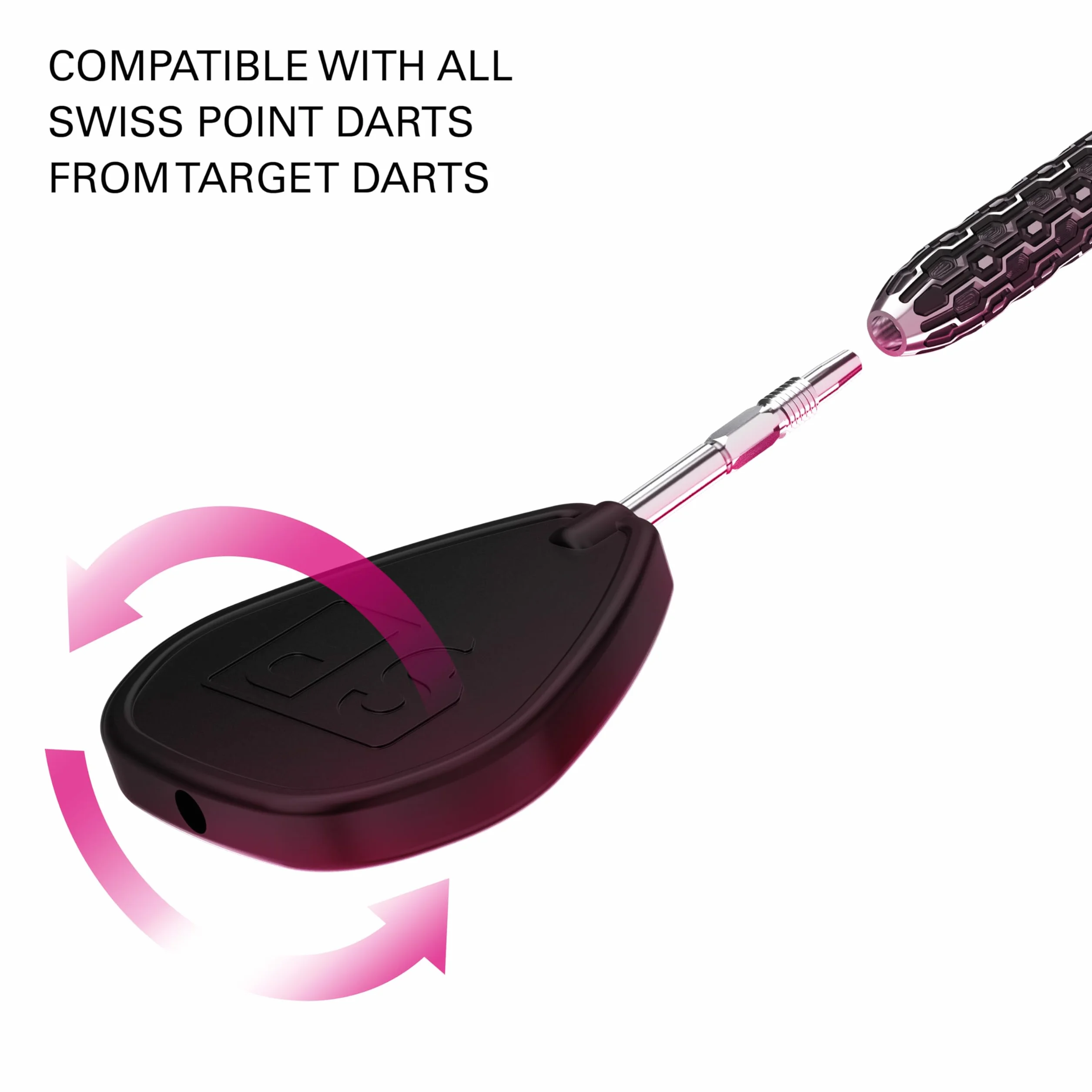 Target Darts Herramienta Swiss Point para Quitar y Cambiar Puntas de Dardos con Punta de Acero