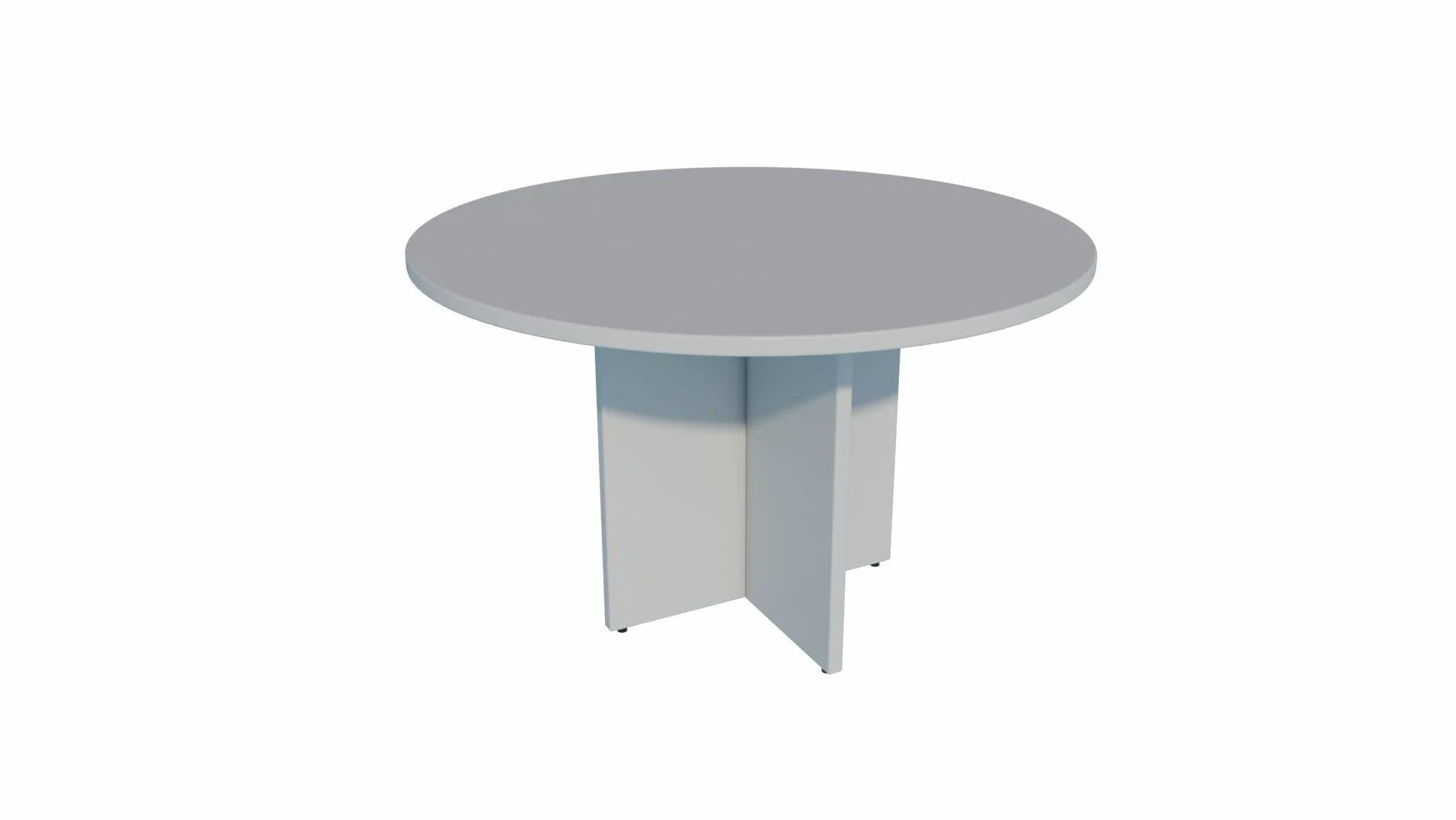 Mesa de Reuniones, Redonda. 120CM Ø. Color Gris.